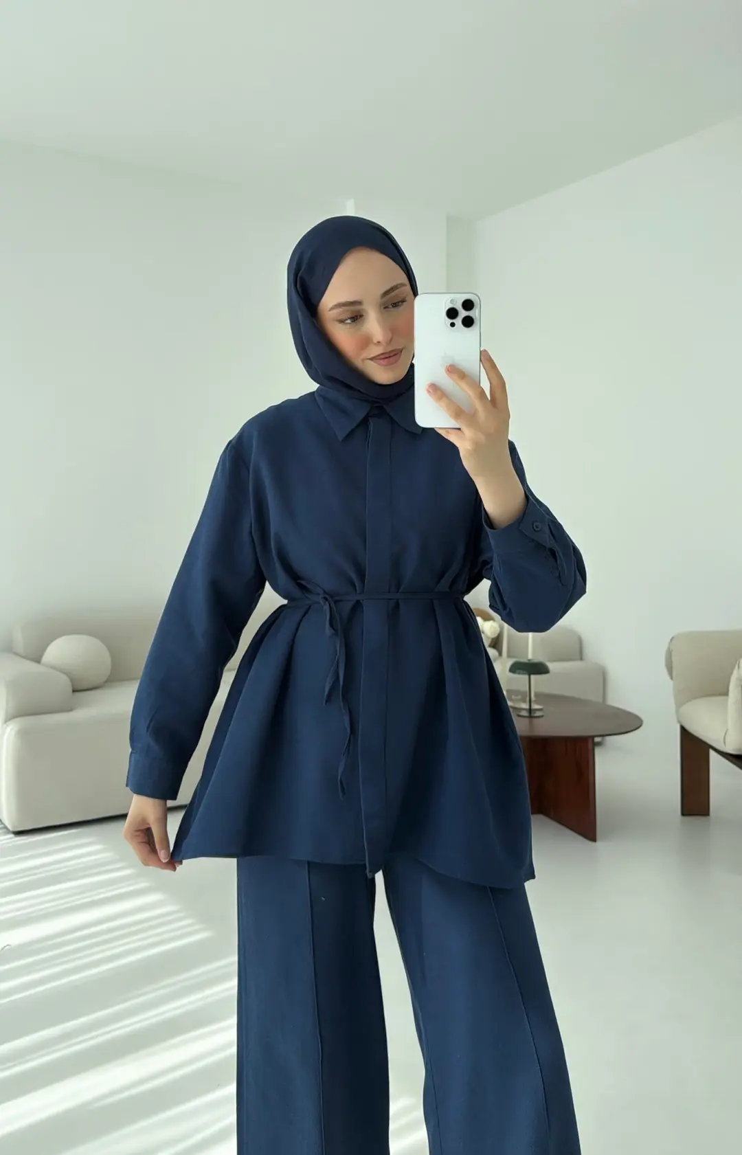 Lacivert Patlı Takım - Görsel 6