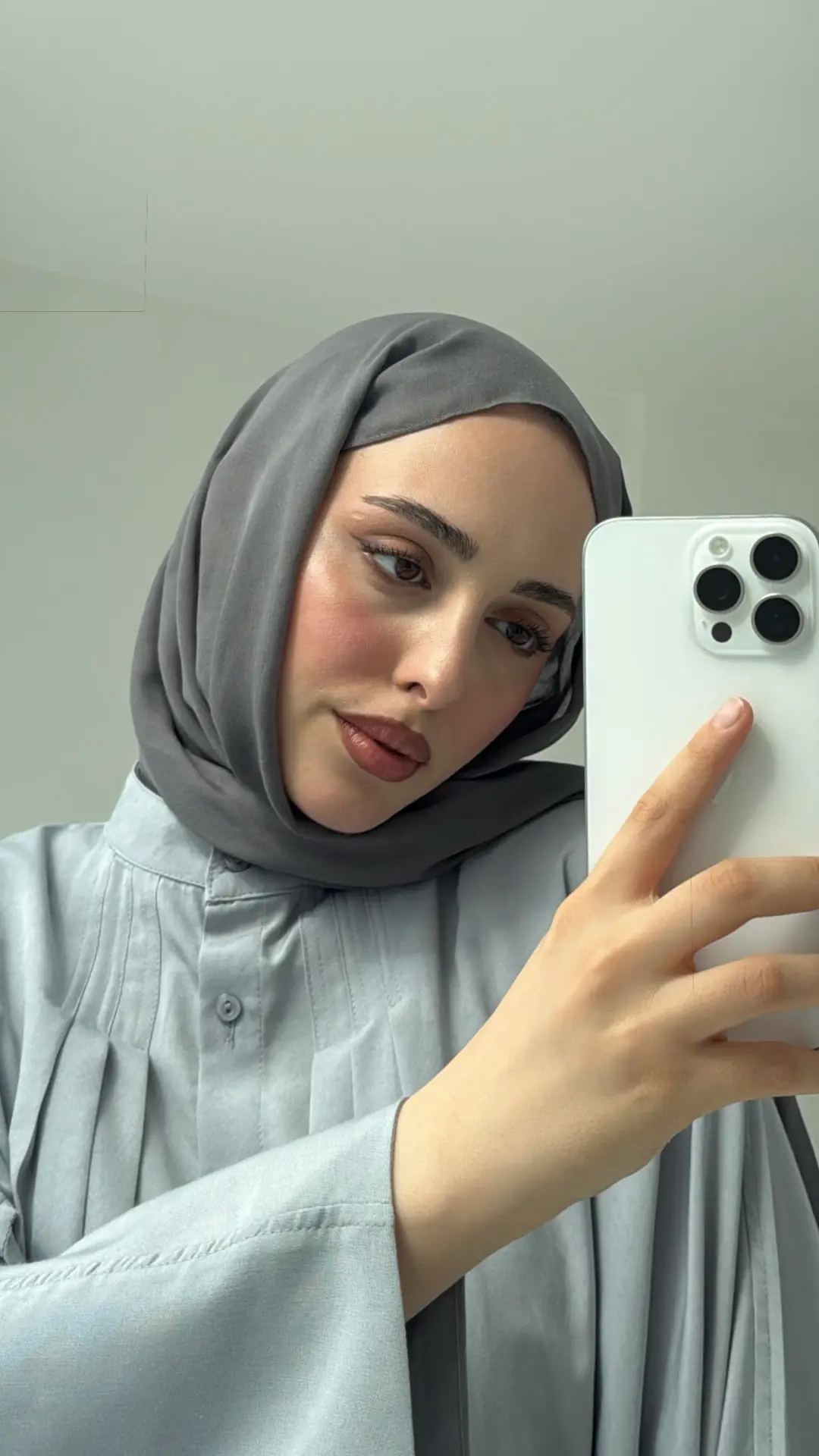 Lena Gömlek Gri - Görsel 6