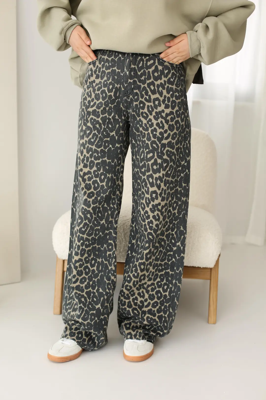 Leopar Desen Jean