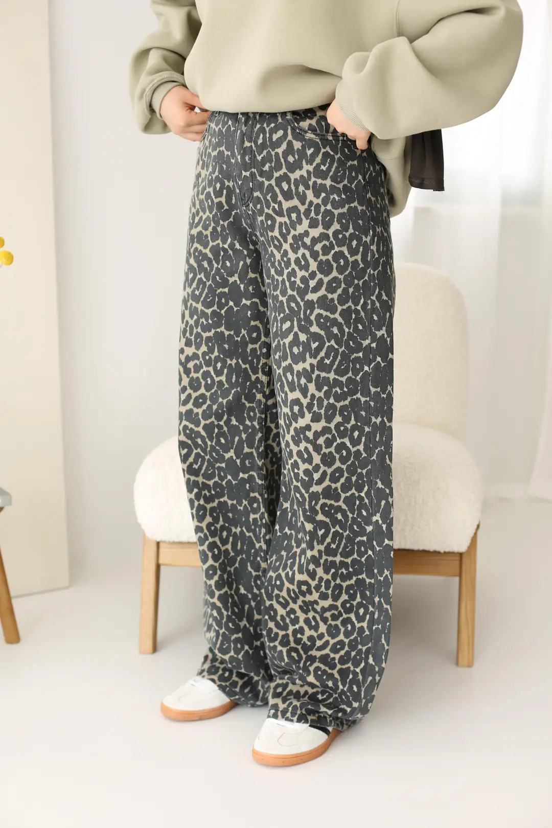 Leopar Desen Jean - Görsel 2