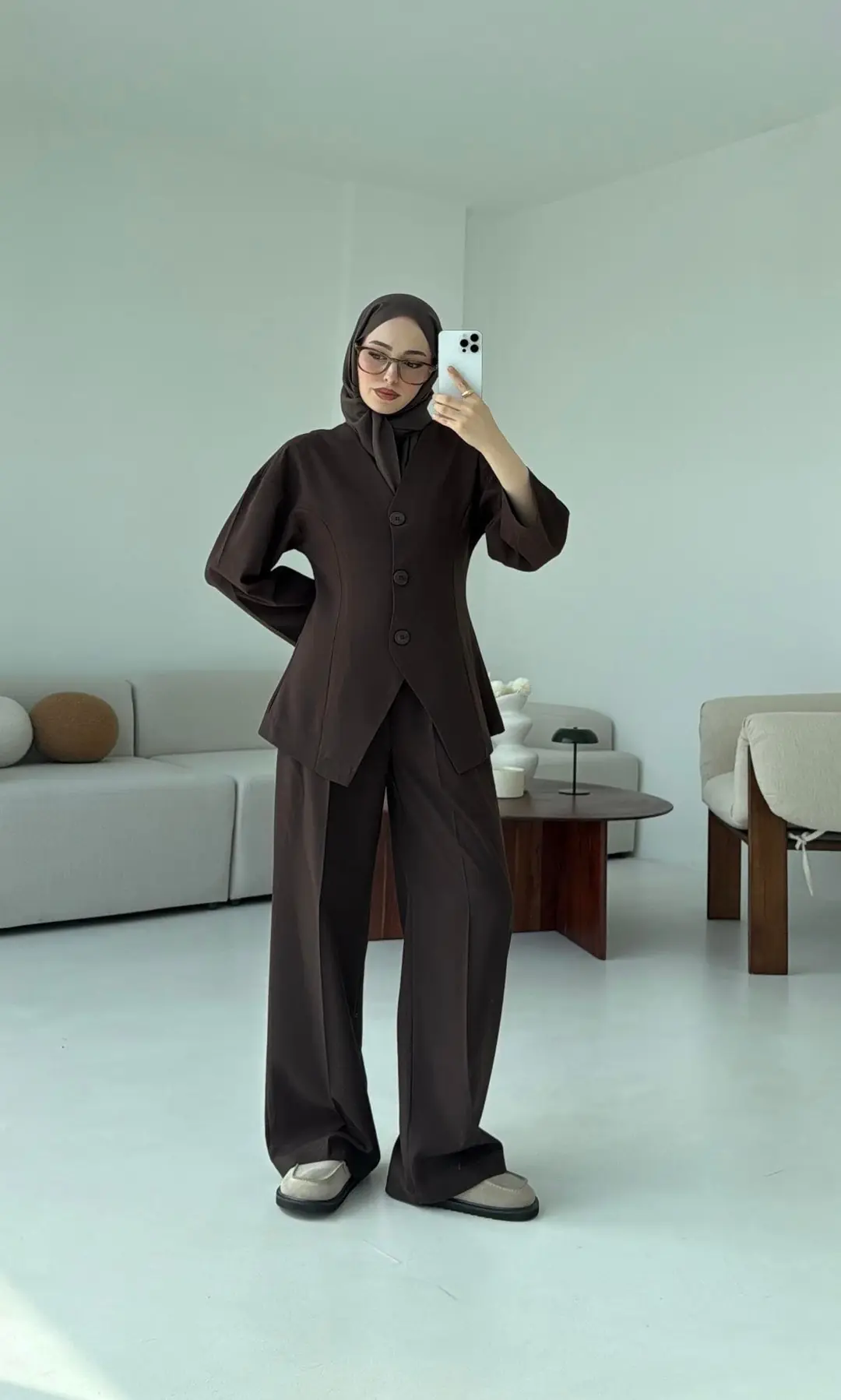 Mila Takım Kahve - Görsel 3