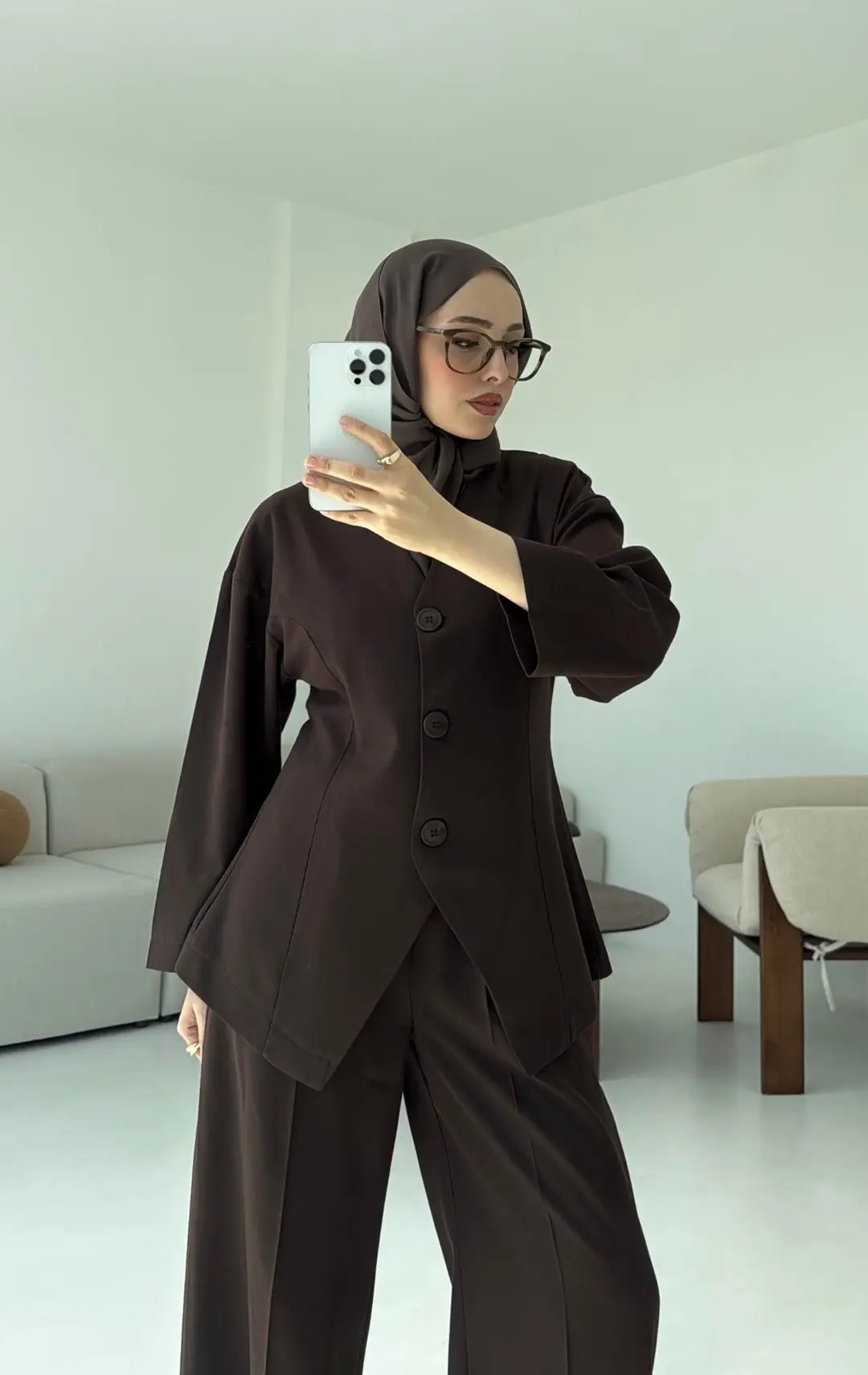 Mila Takım Kahve - Görsel 7