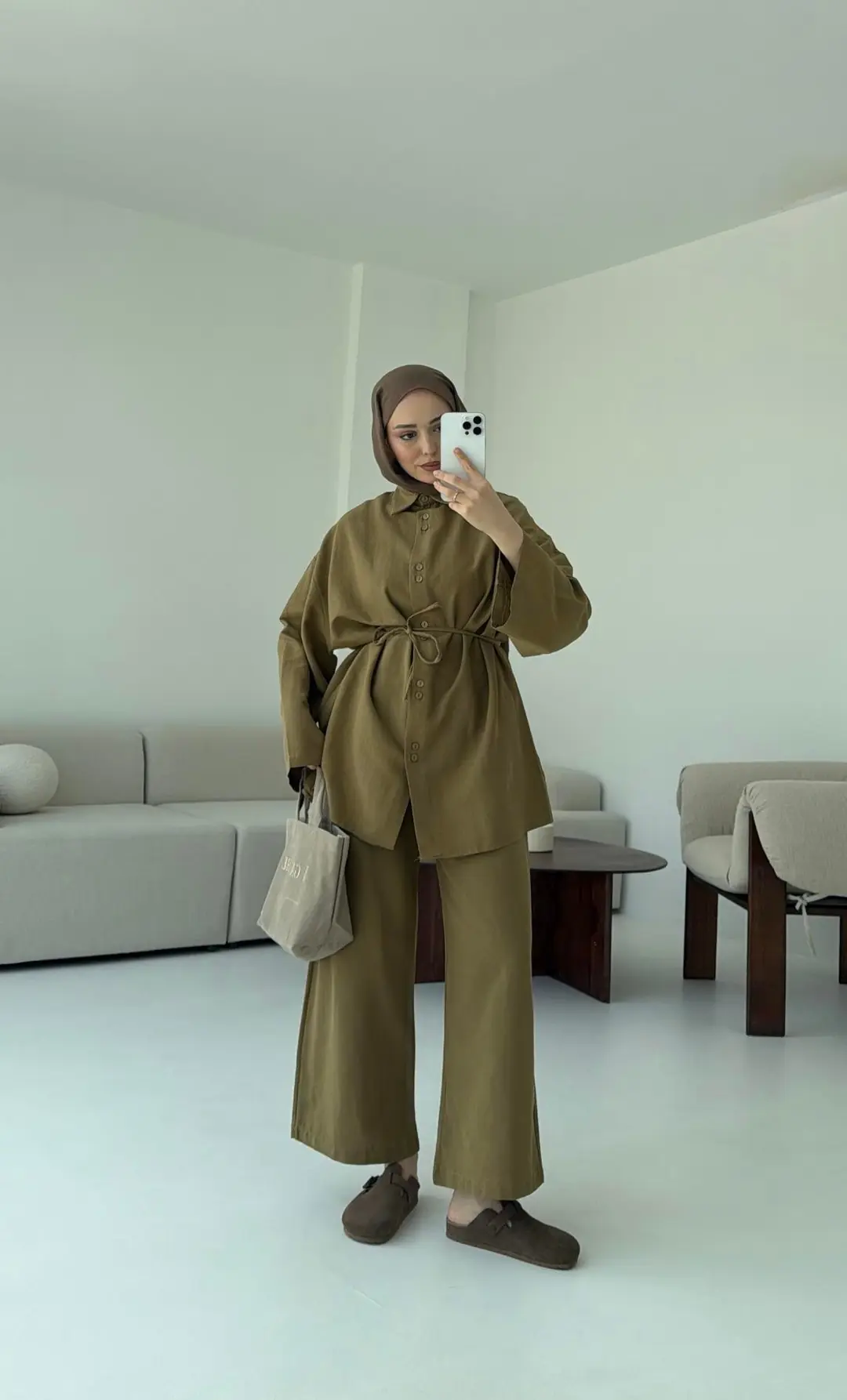 Olive Keten Takım - Görsel 4