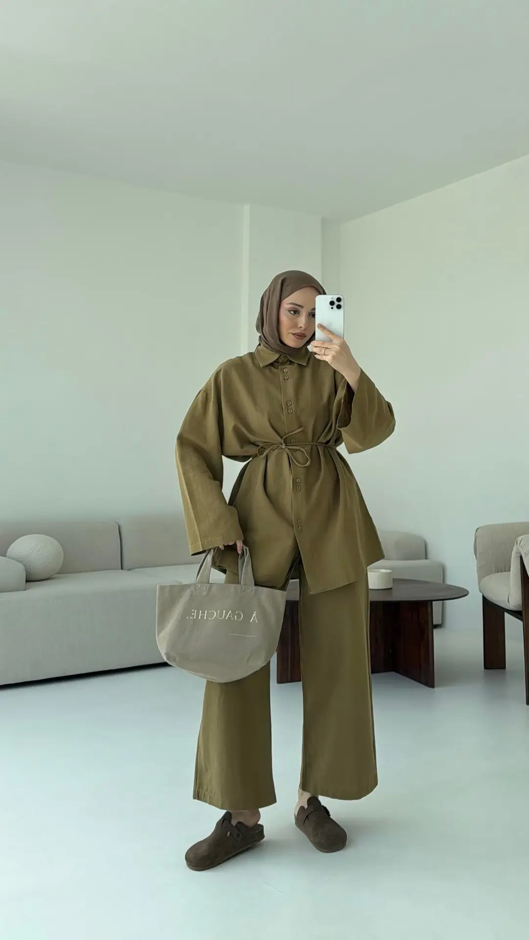 Olive Keten Takım - Görsel 6