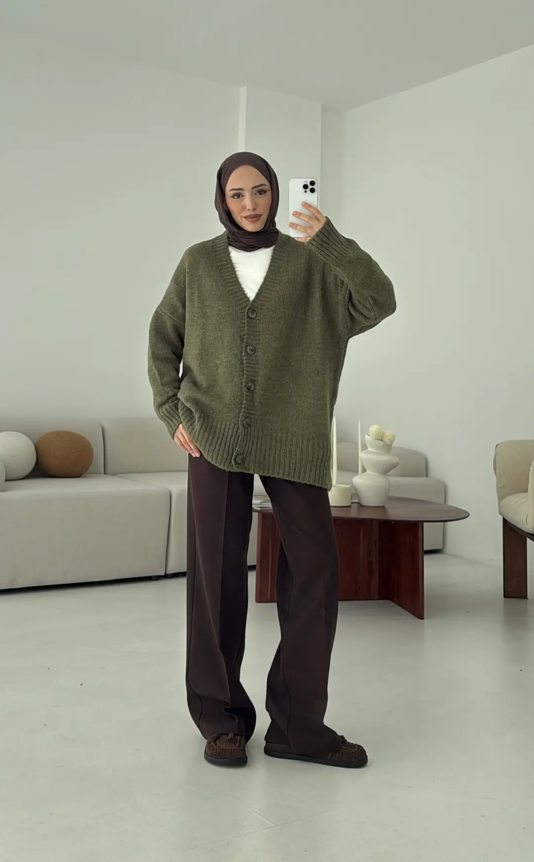 Örgü Hırka Çağla - Görsel 3