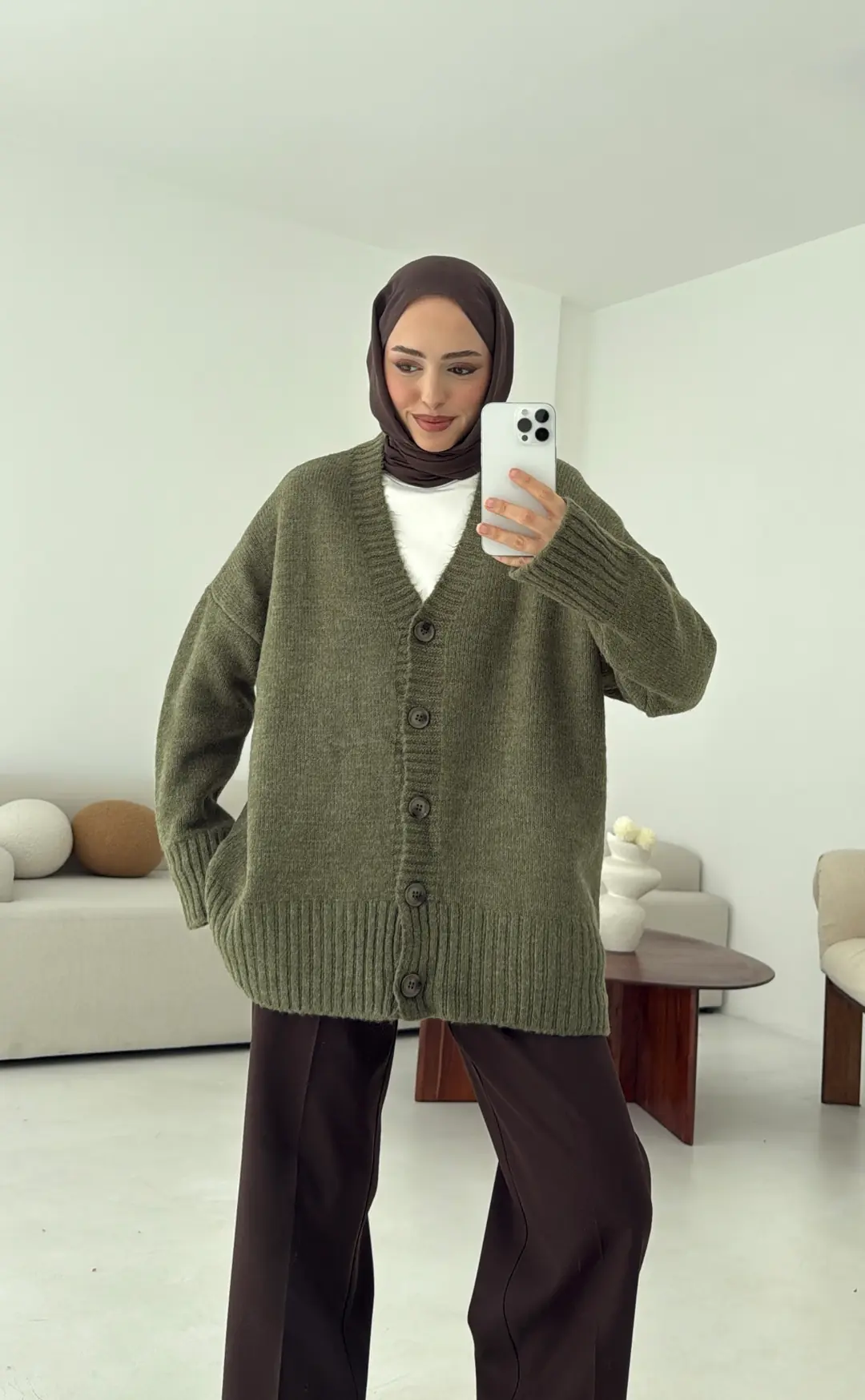 Örgü Hırka Çağla - Görsel 7