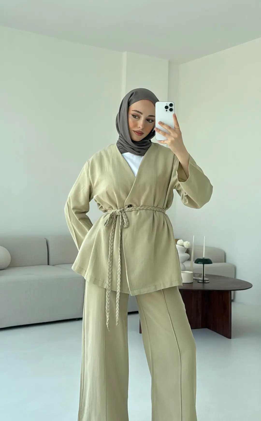 Örgü Kemer Takım Cagla - Görsel 5