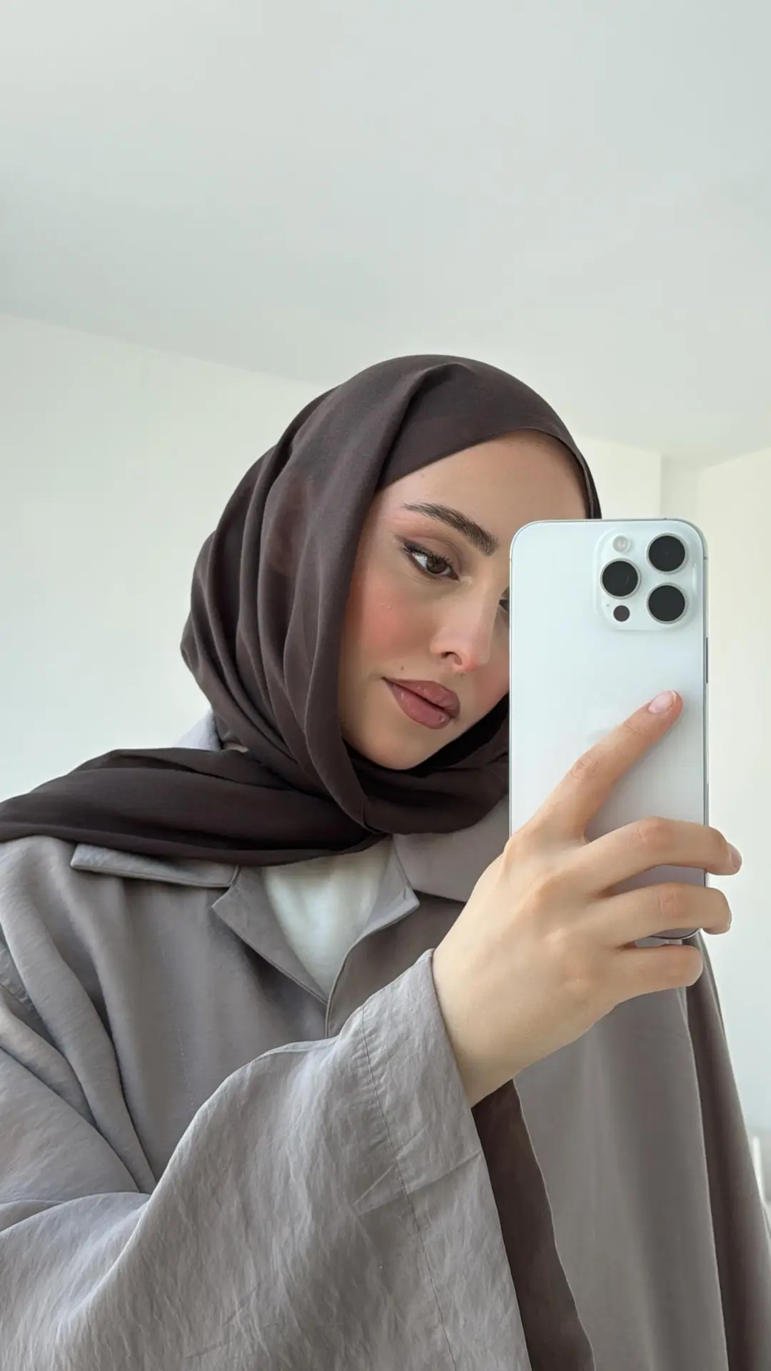 Oversize Gömlek Vizon