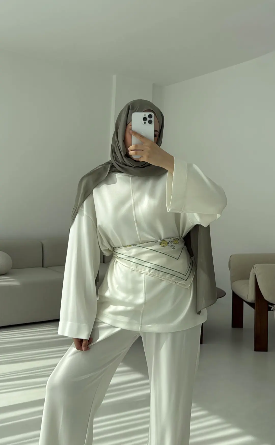 Oysho Takım Beyaz - Görsel 4