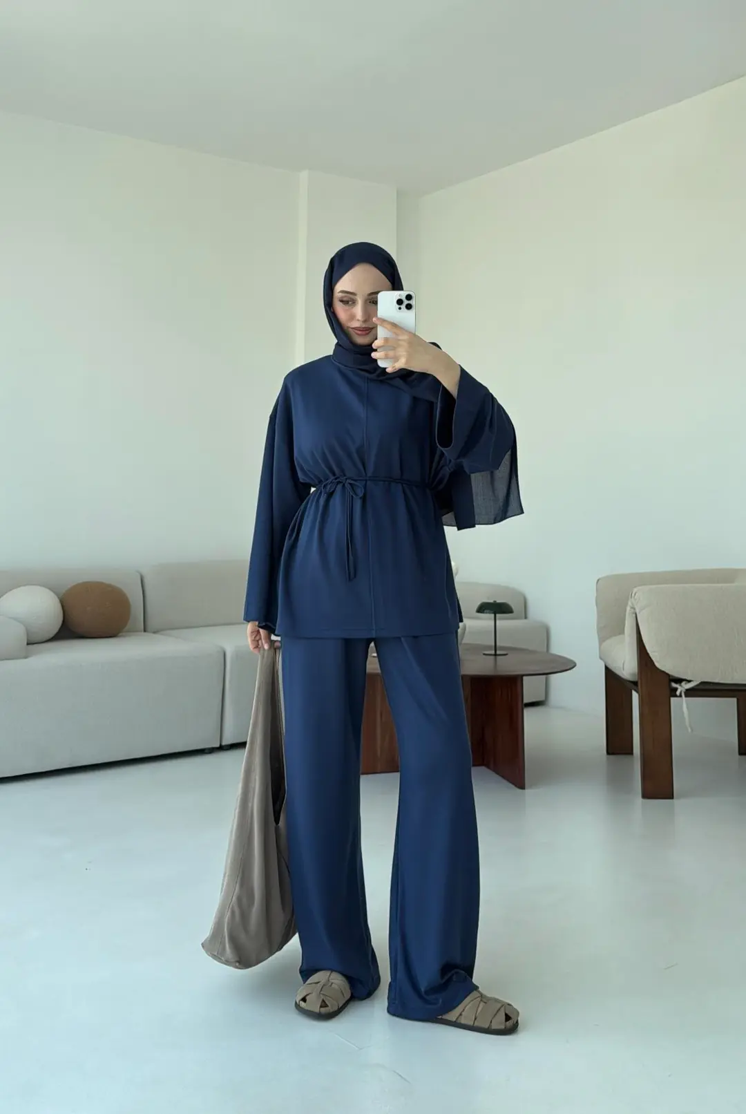 Oysho Takım İndigo - Görsel 4