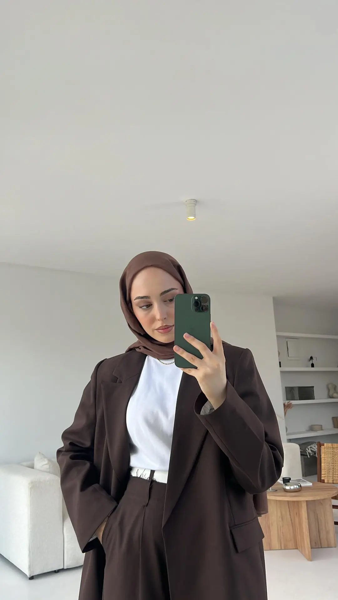 Özel Kesim Premium Takım Kahve - Görsel 4