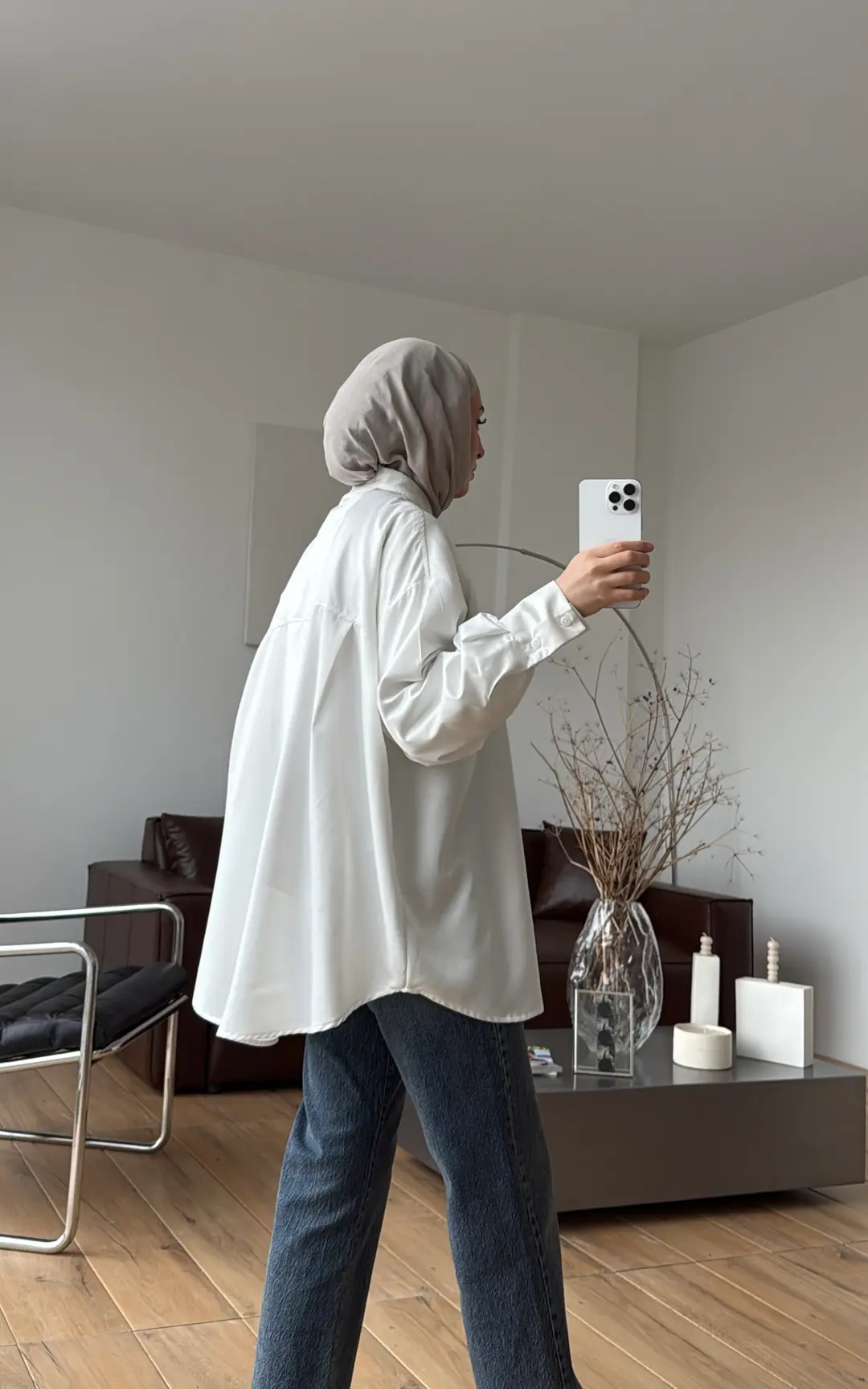 Panda Gömlek Beyaz - Görsel 2