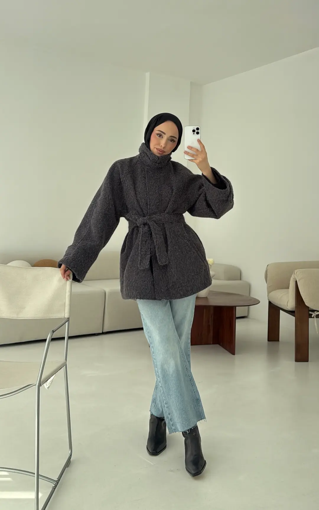 Pat Detay Kaban Antrasit - Görsel 3