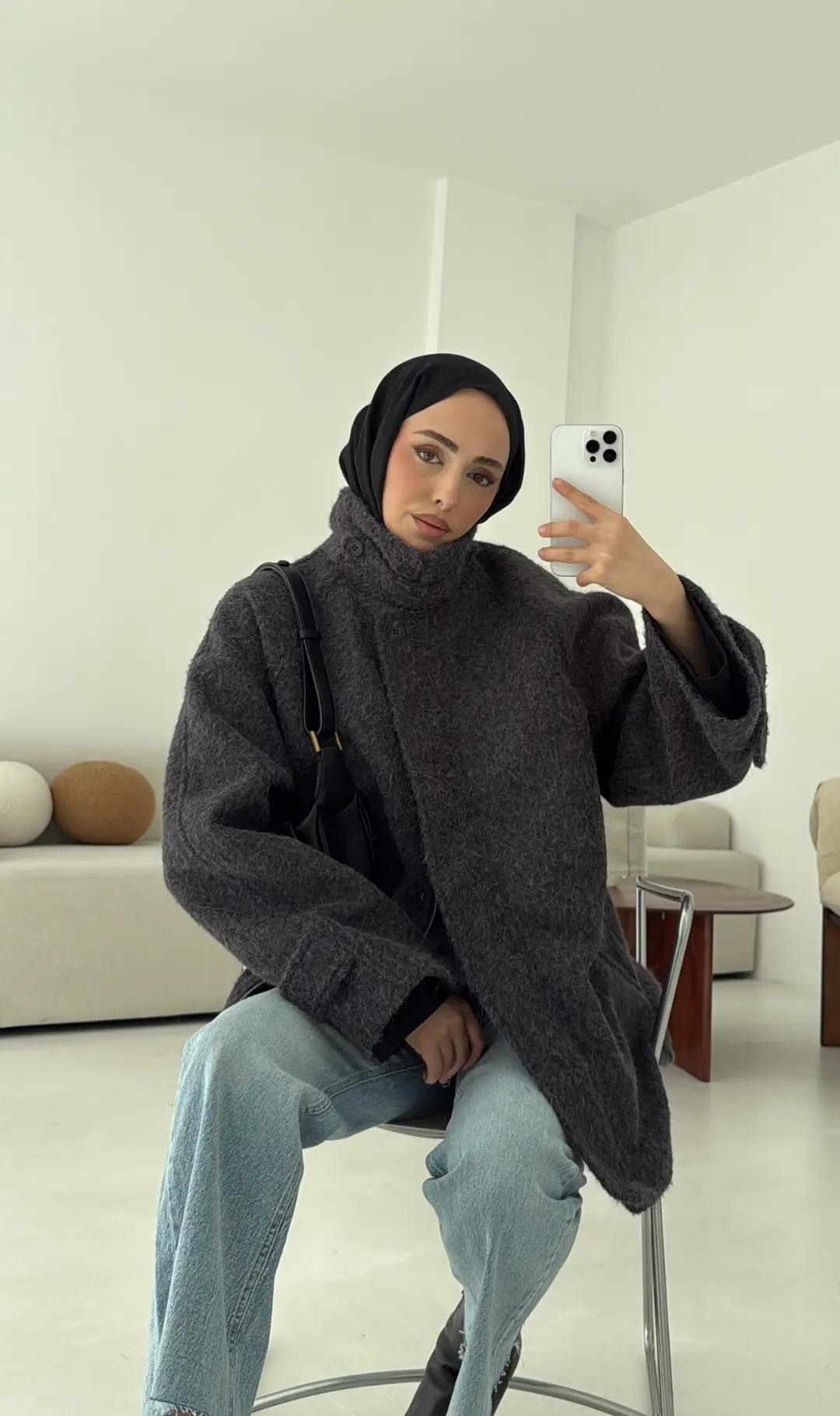 Pat Detay Kaban Antrasit - Görsel 5