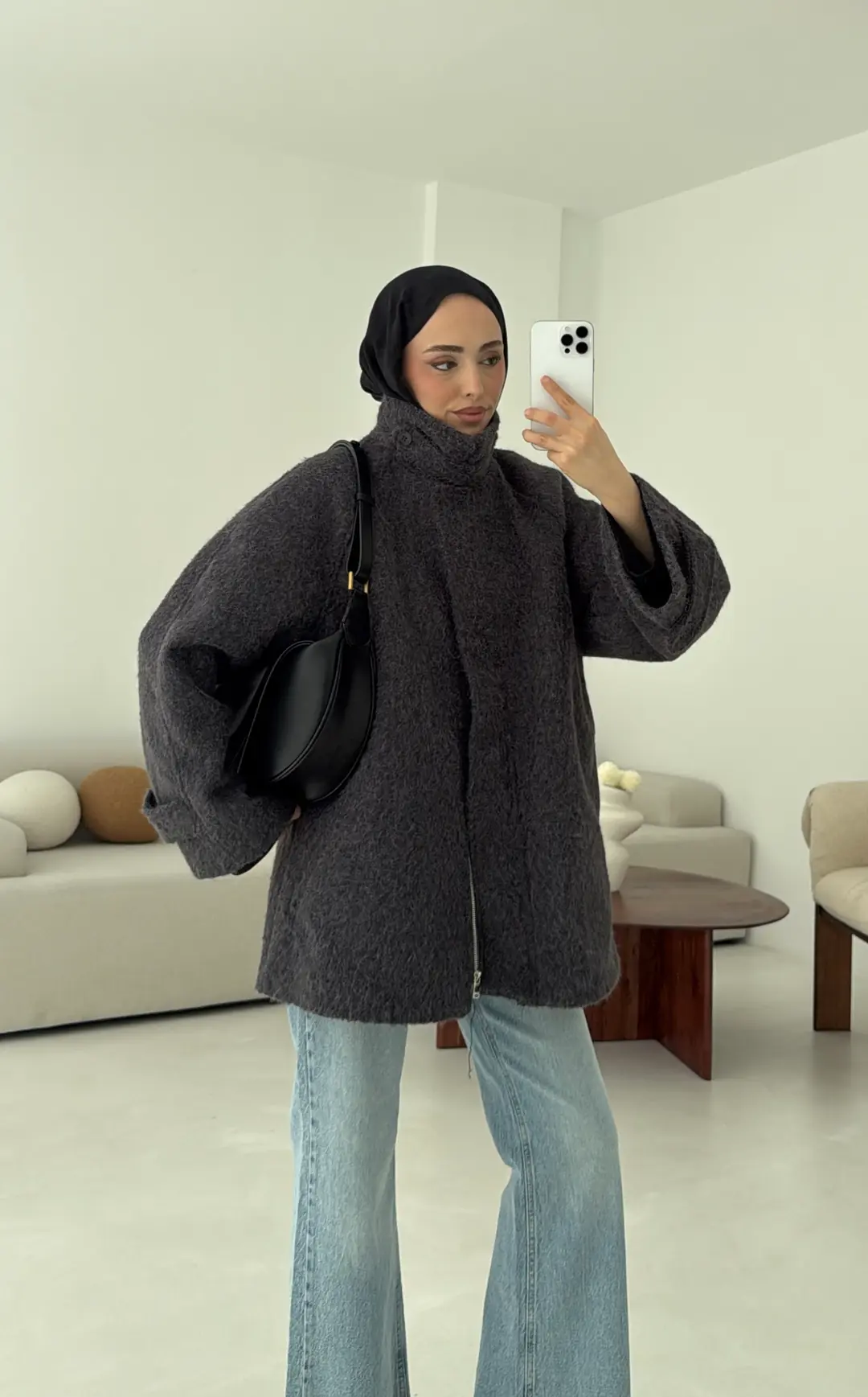 Pat Detay Kaban Antrasit - Görsel 2