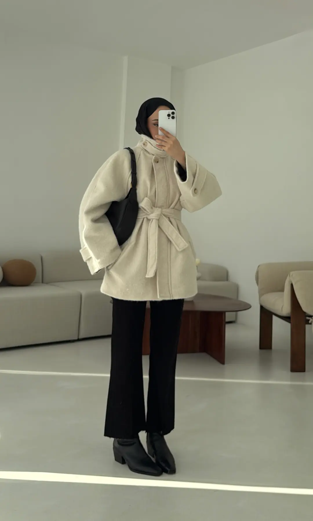 Pat Detay Kaban Ekru - Görsel 5