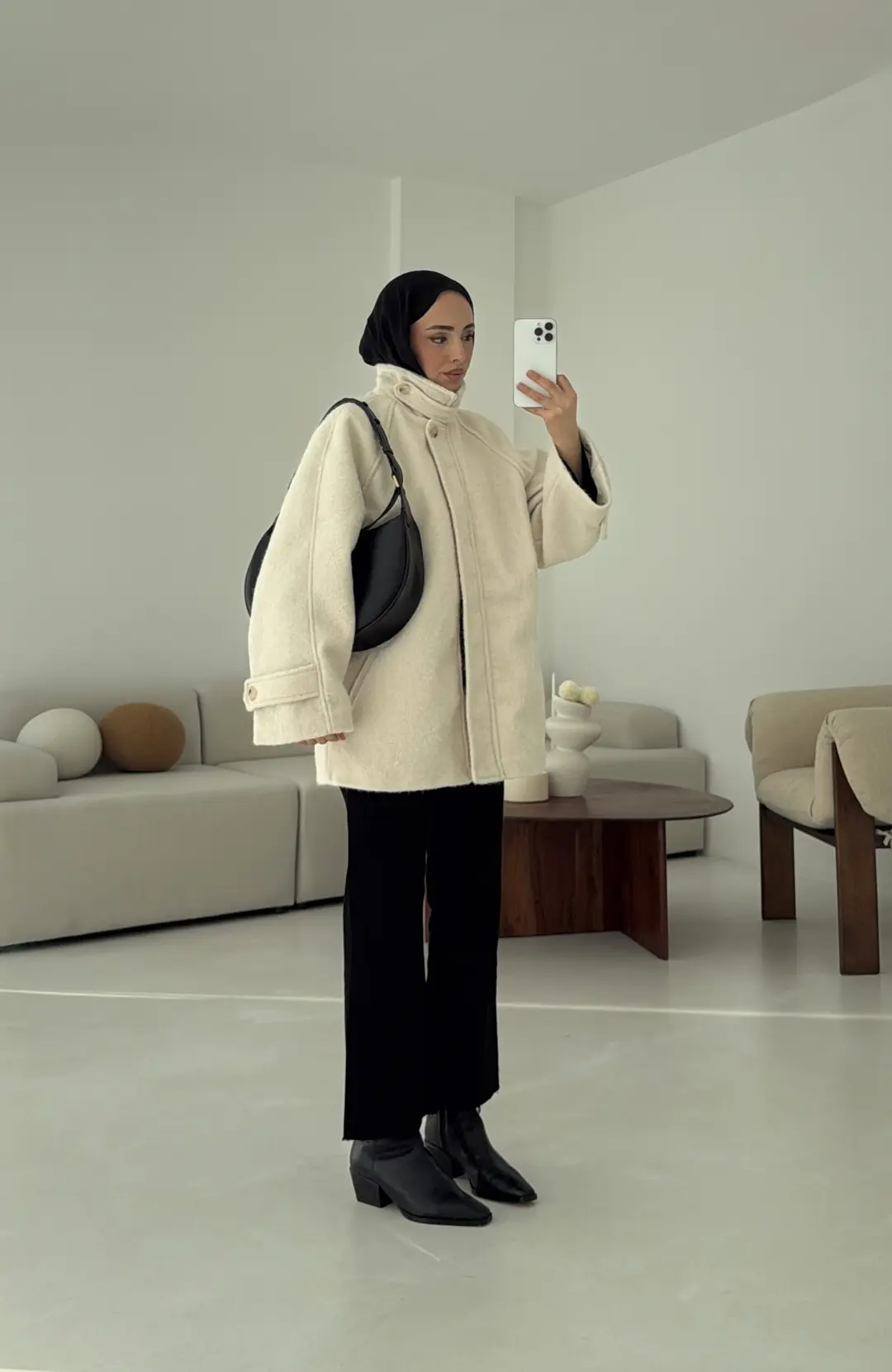 Pat Detay Kaban Ekru - Görsel 6