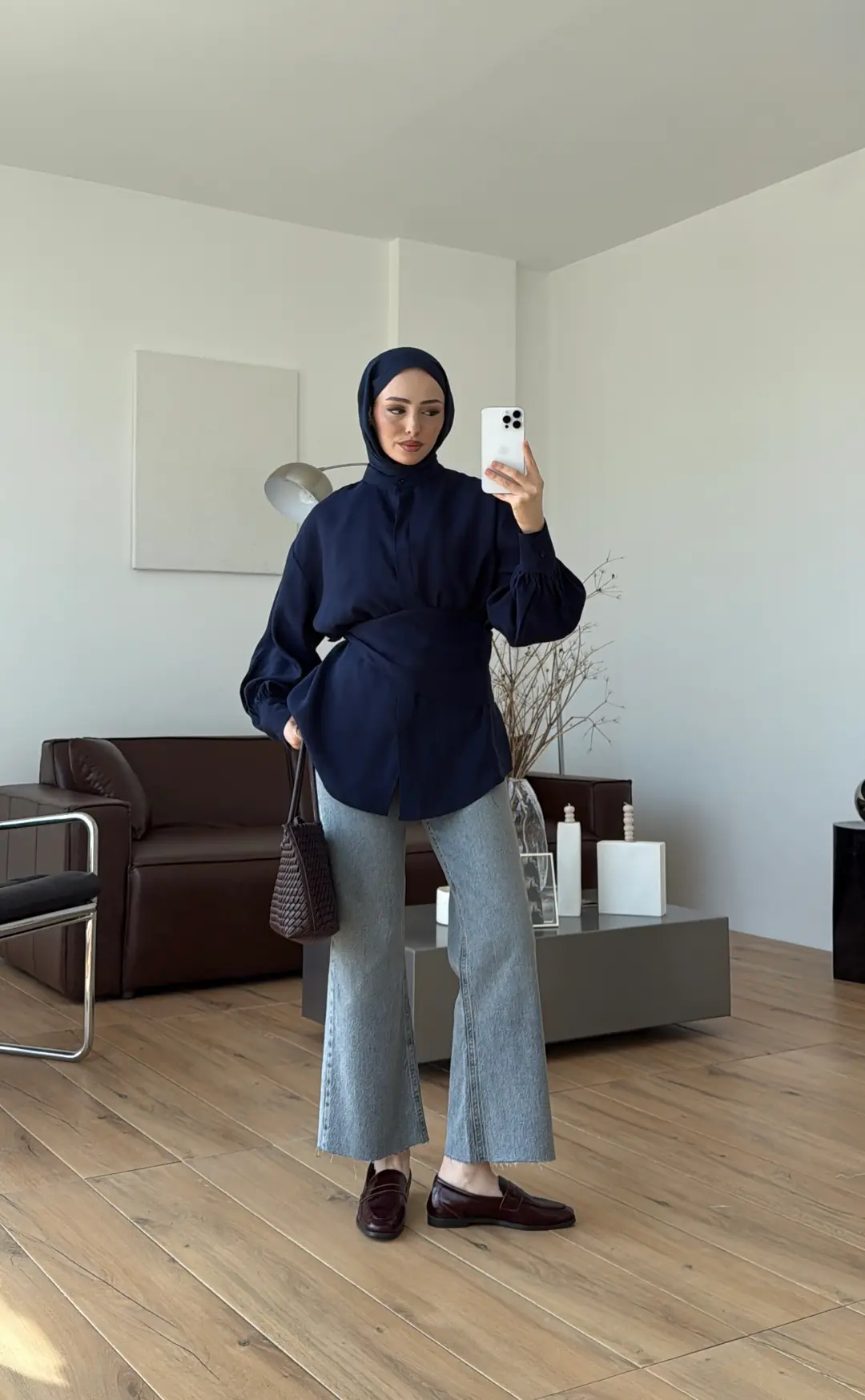 Patlı Gömlek Lacivert - Görsel 2