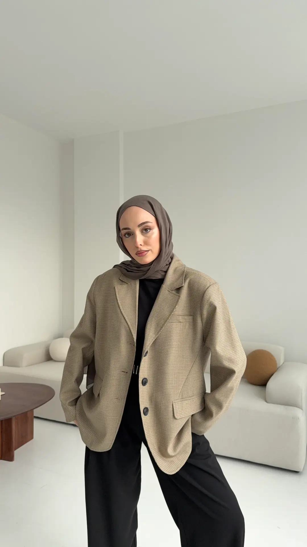 Pitikare Oversize Blazar Ceket - Görsel 2