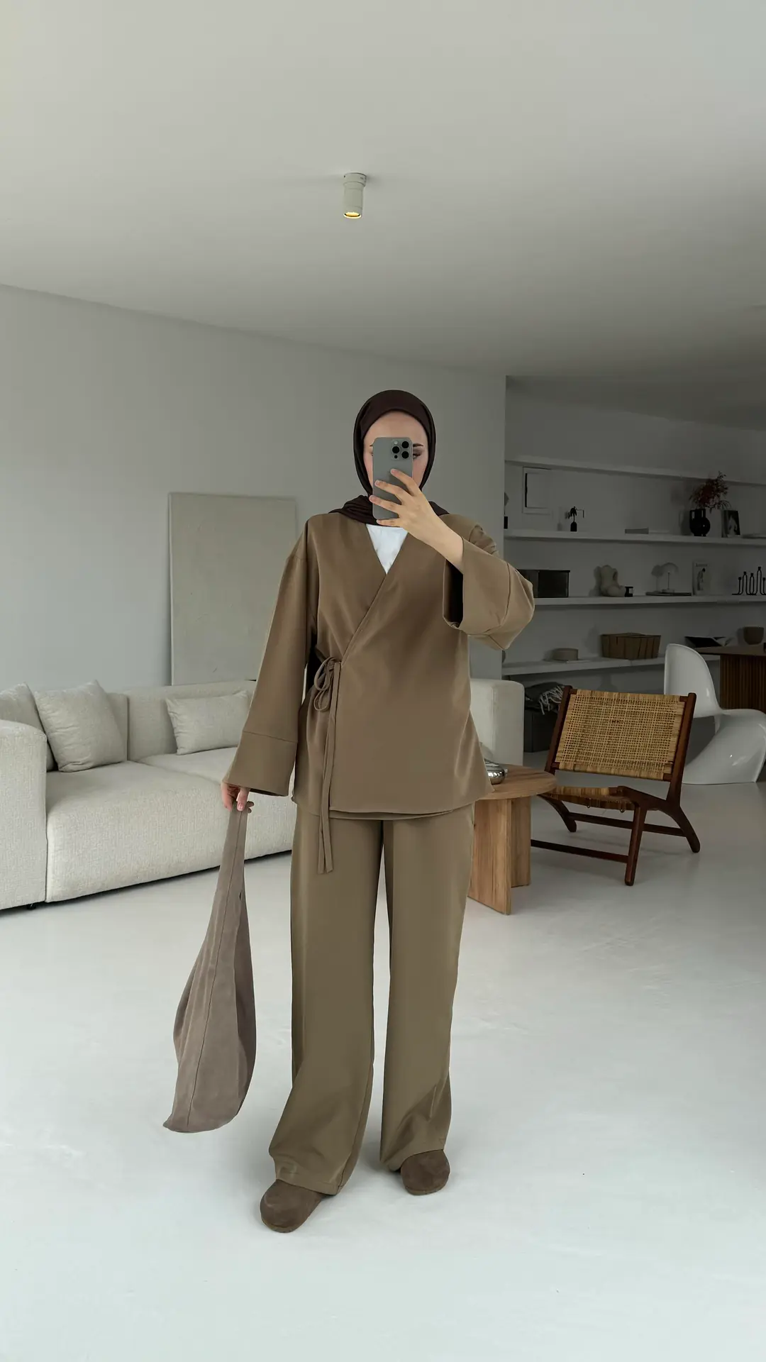 Premium Krep Takım Yağ Yeşili - Görsel 3