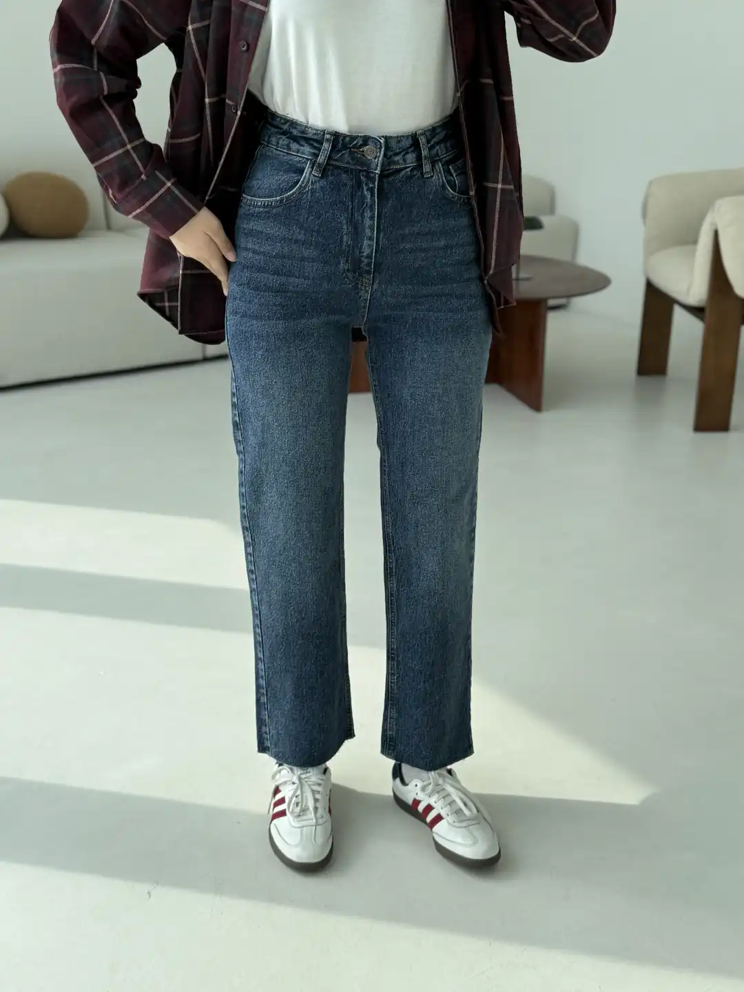 Premium Paçası Kesik Jean R138