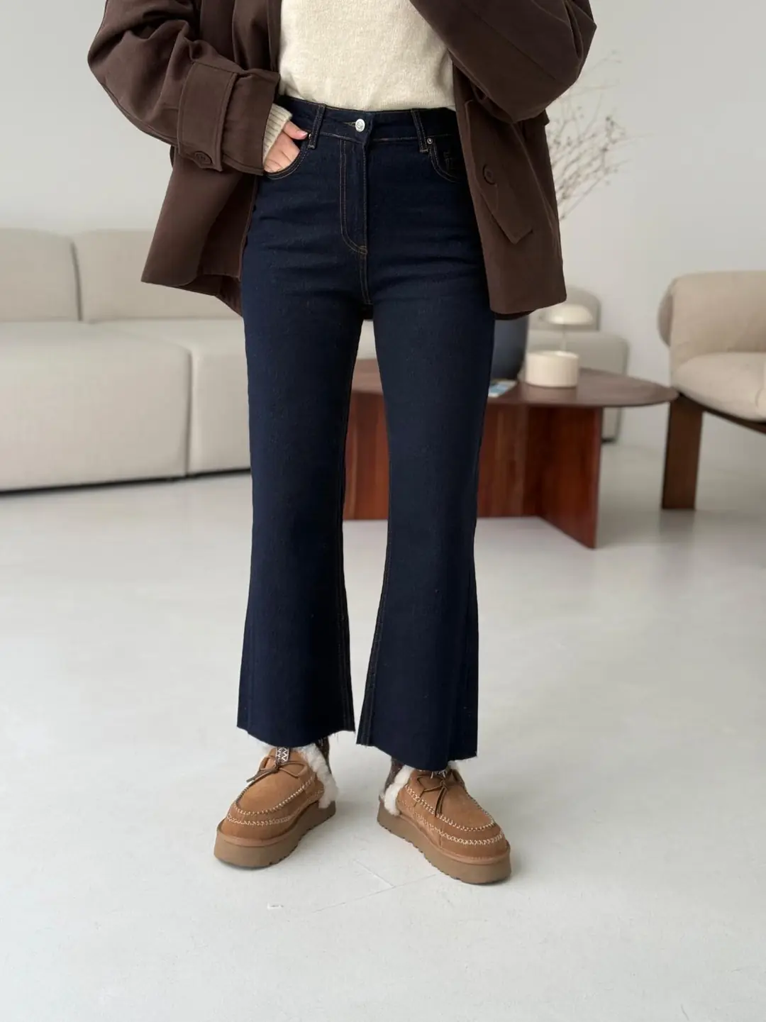 Premium Paçası Kesik Jean R143