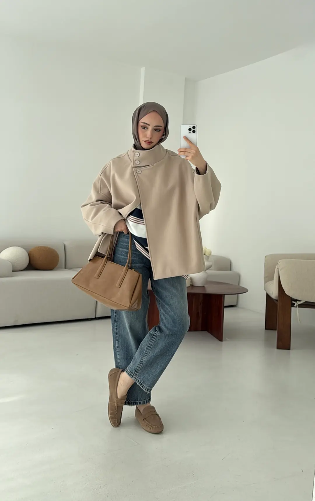 Premium Panco Kaban Bej - Görsel 4