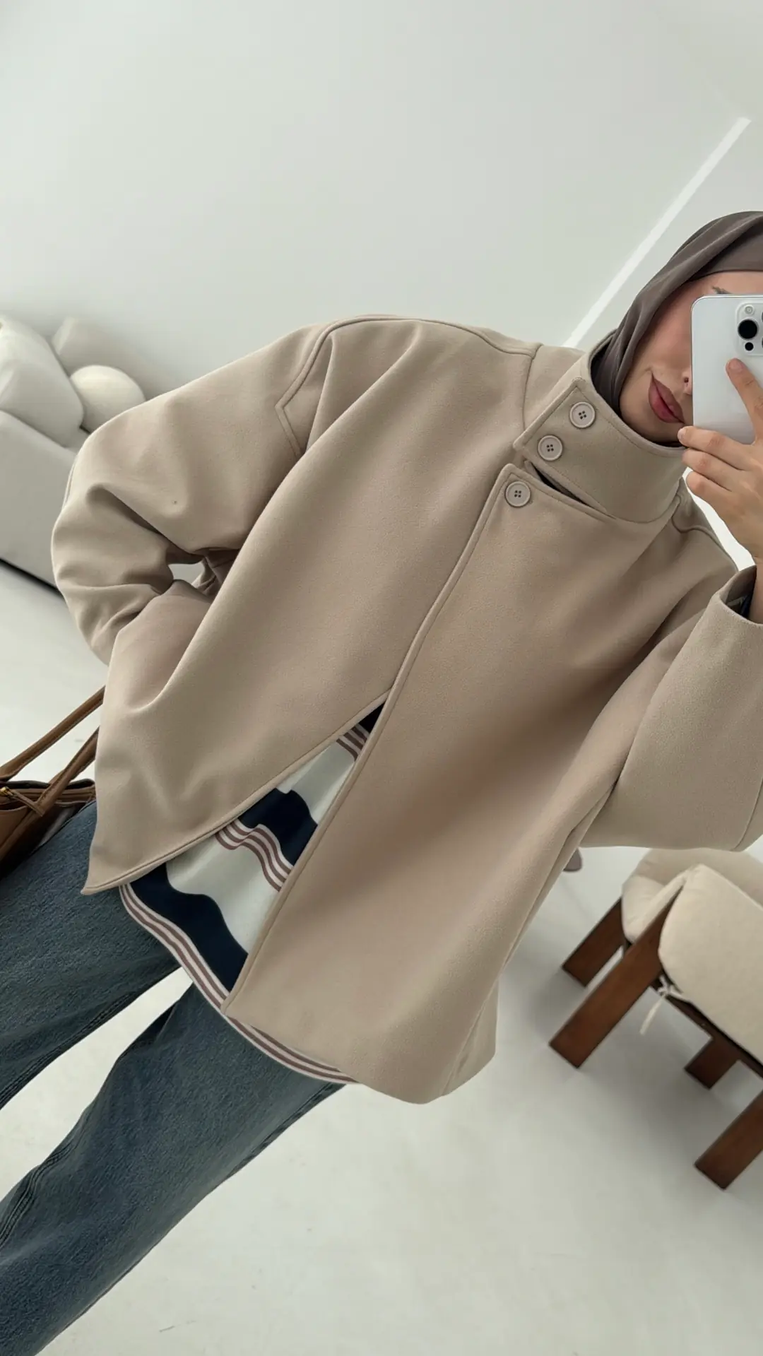 Premium Panco Kaban Bej - Görsel 7