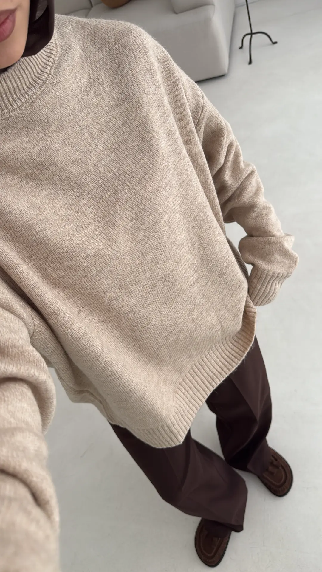 Reglan Kol Triko Kazak - Görsel 3