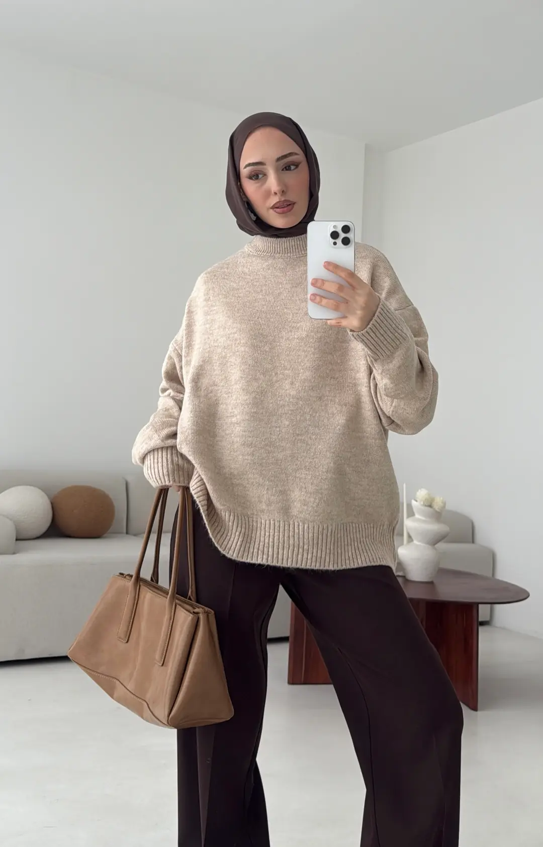 Reglan Kol Triko Kazak - Görsel 4