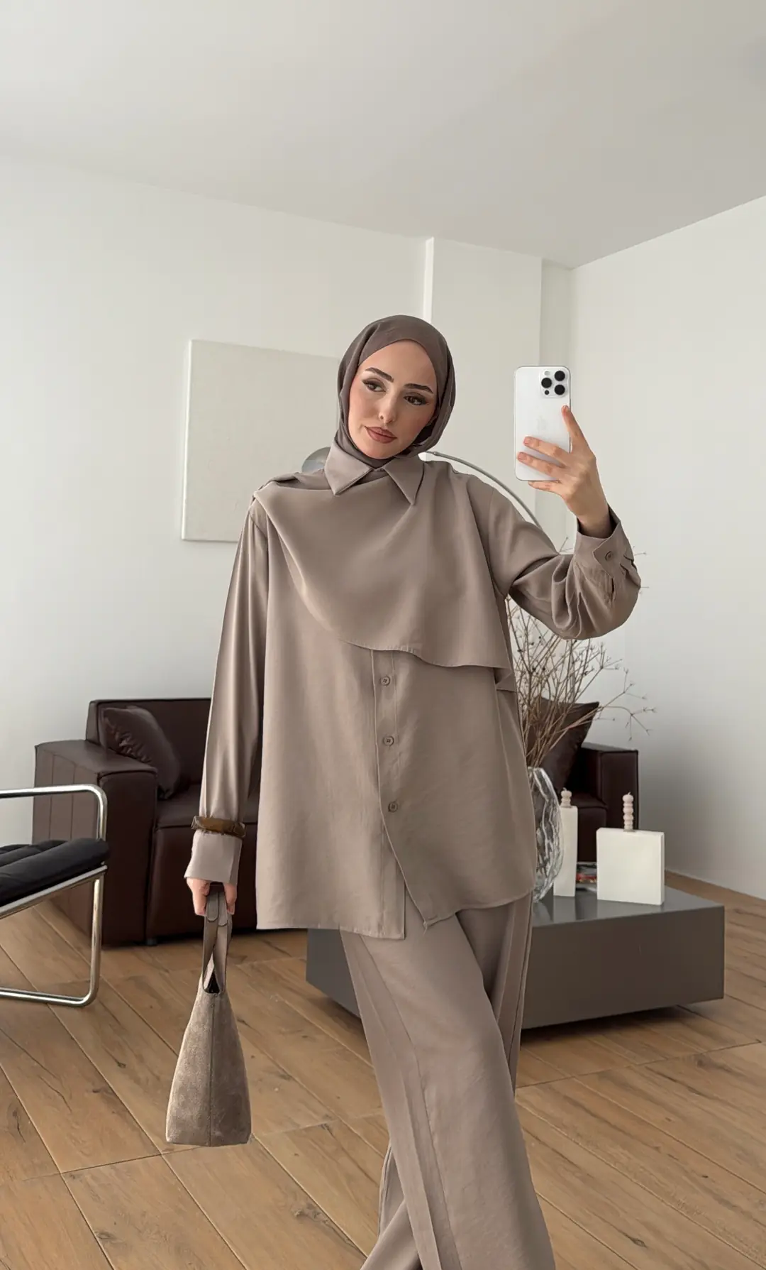 Şal Detay Takım Vizon