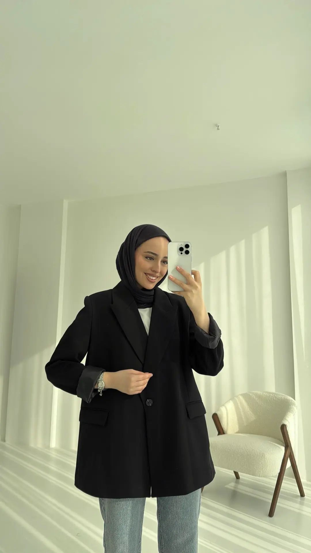 Siyah Blazer Ceket