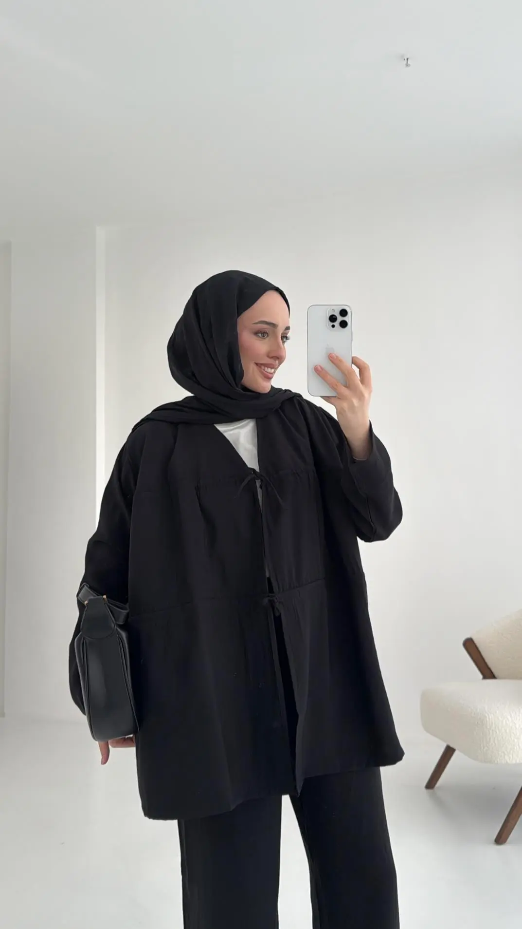 Siyah Büzgülü Takım Takım