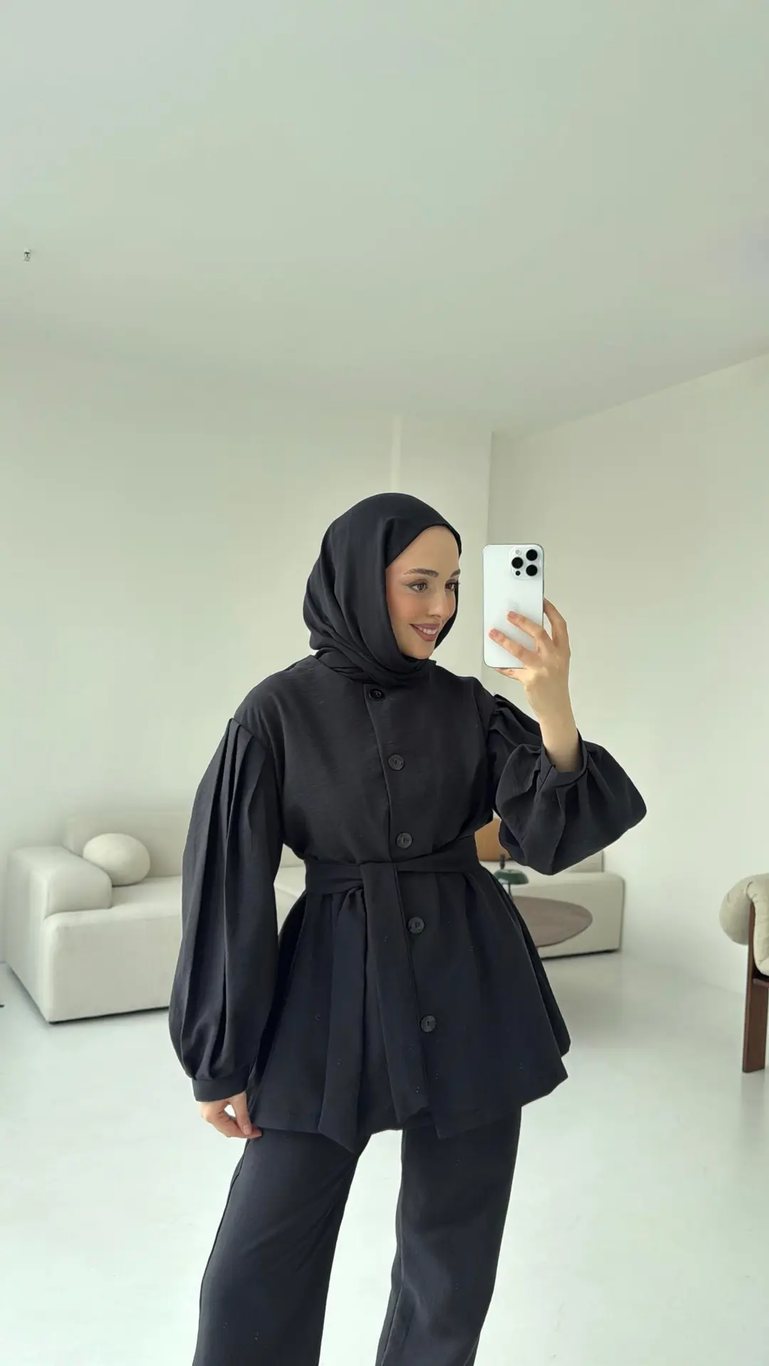 Siyah Düğmeli Takım Premium - Görsel 5