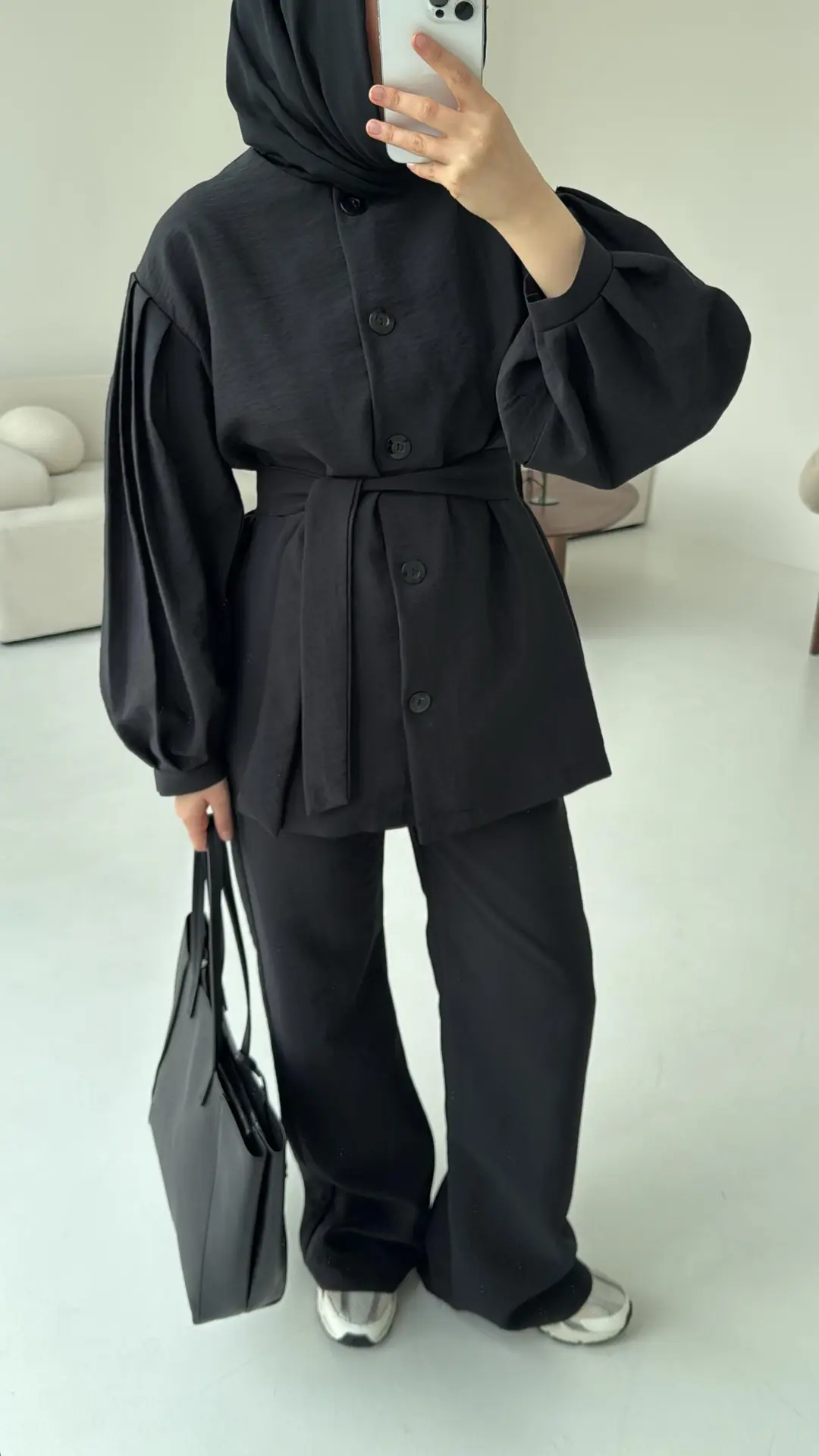 Siyah Düğmeli Takım Premium - Görsel 7