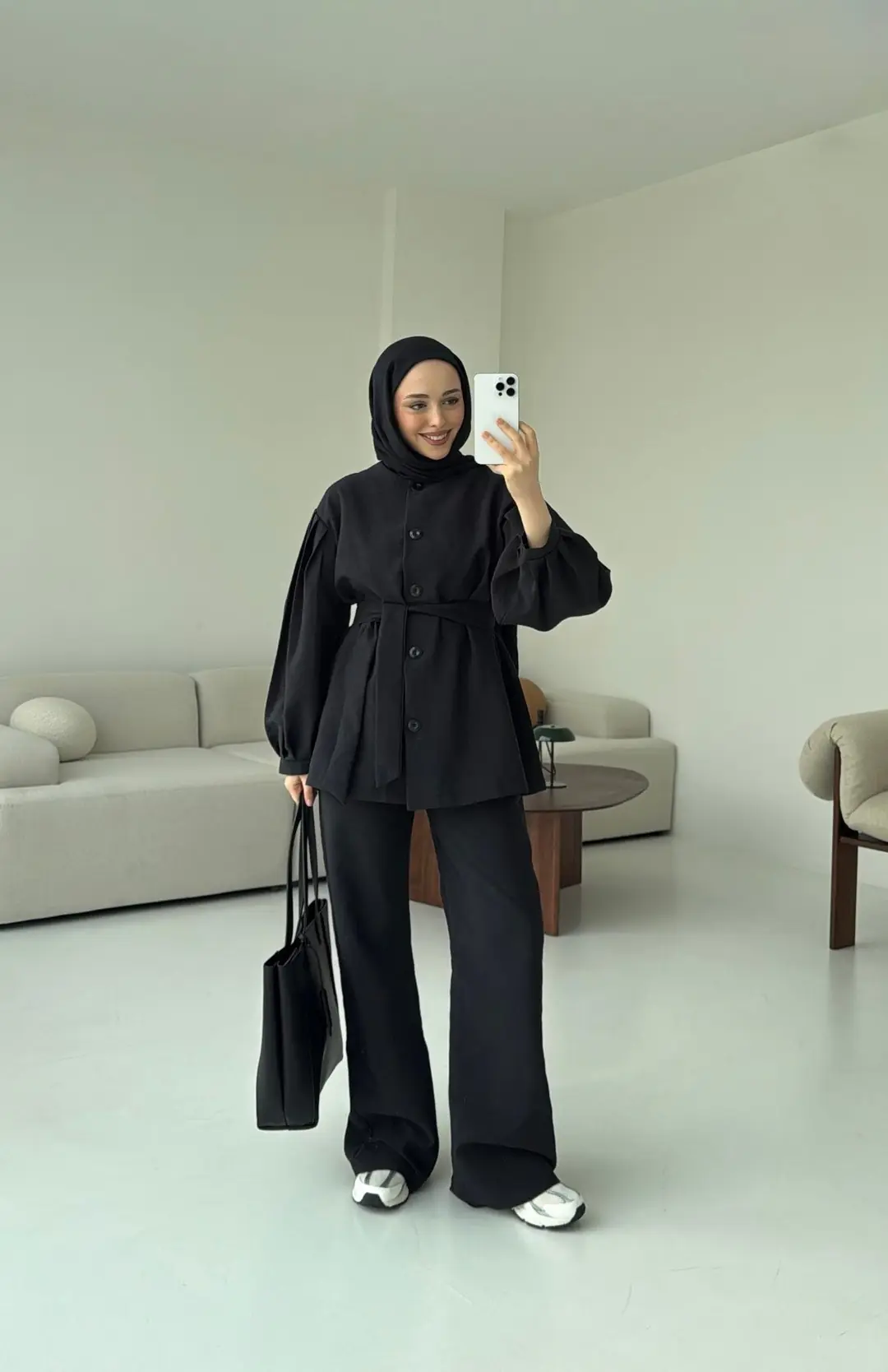 Siyah Düğmeli Takım Premium - Görsel 9