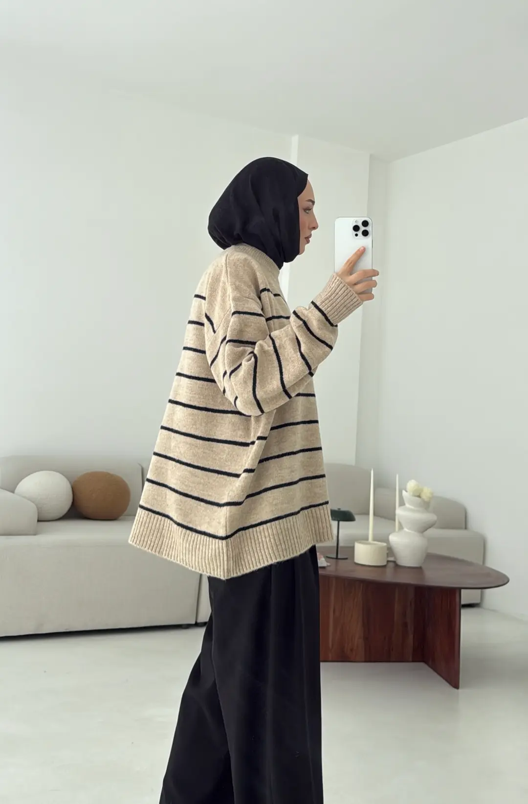 Şönil Kazak Vizon - Görsel 2