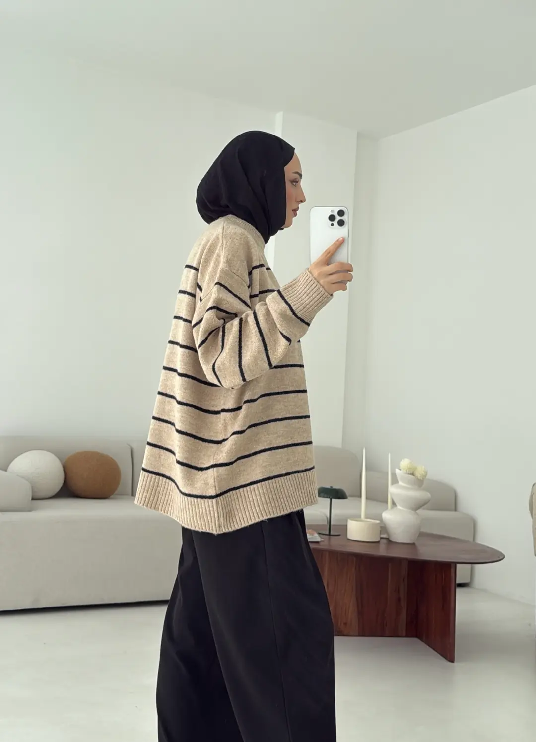 Şönil Kazak Vizon - Görsel 4