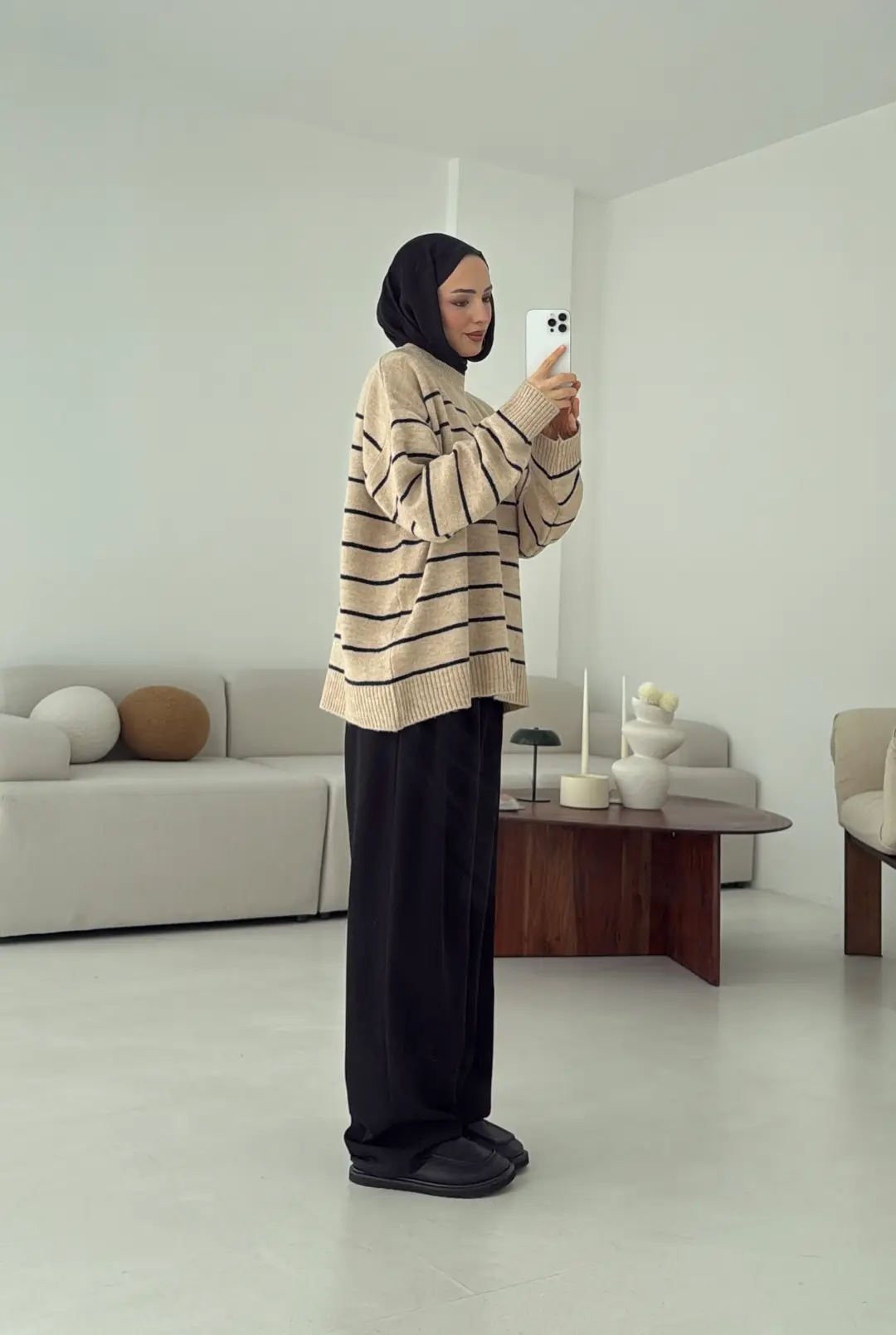 Şönil Kazak Vizon - Görsel 5