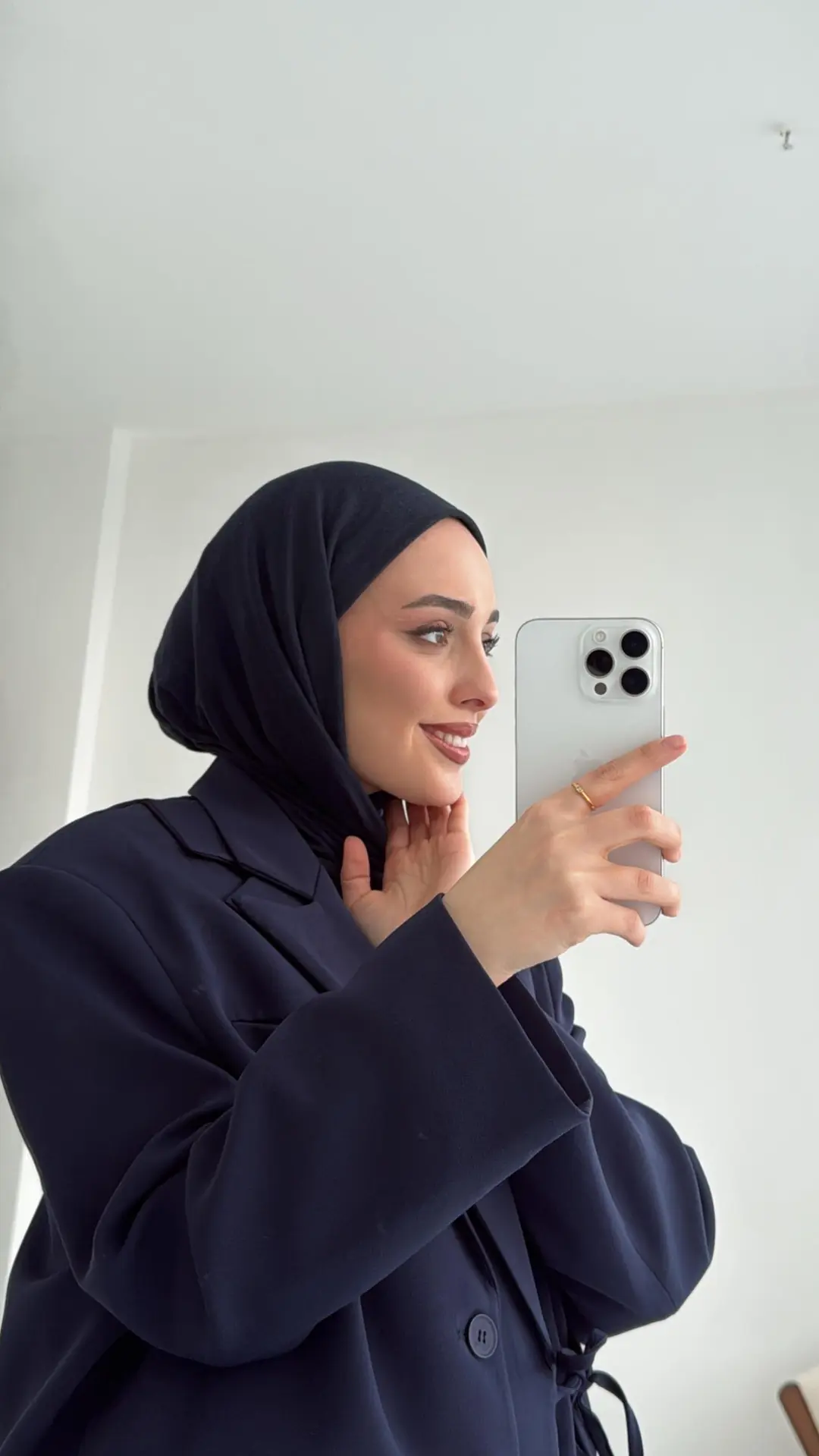 Tasarım Blazer Ceket Lacivert - Görsel 2