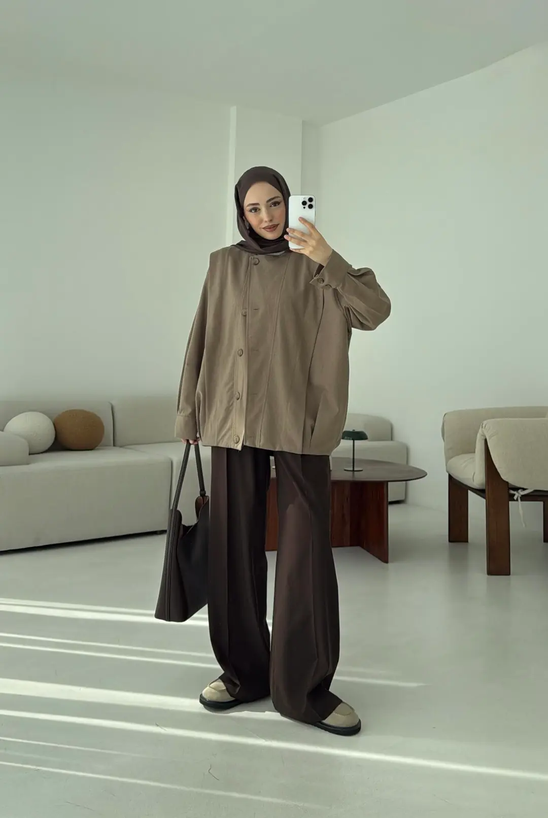 Tasarım ml Collection Ceket Vizon - Görsel 2