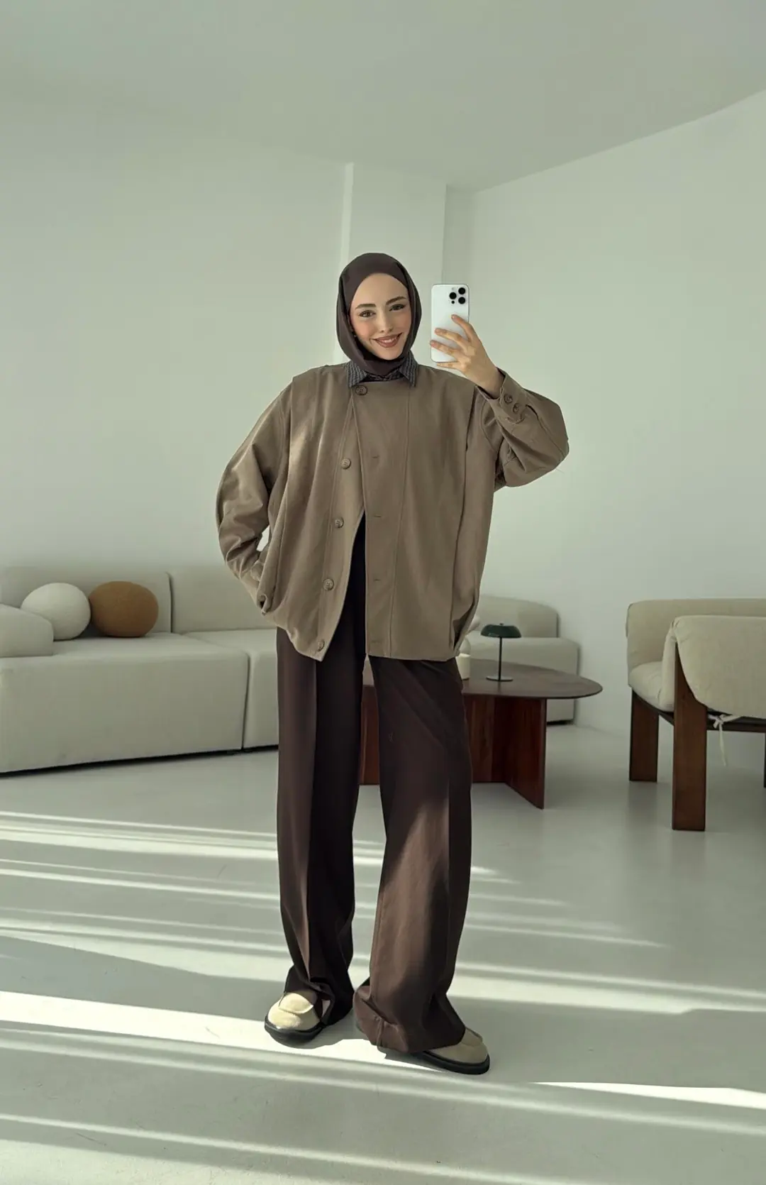 Tasarım ml Collection Ceket Vizon - Görsel 6