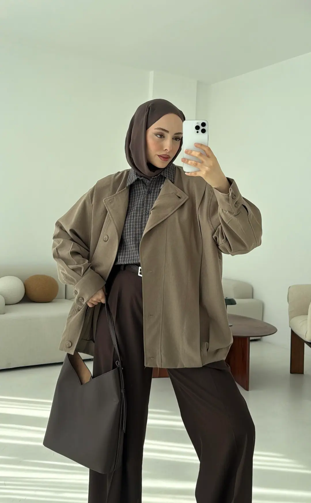 Tasarım ml Collection Ceket Vizon - Görsel 7