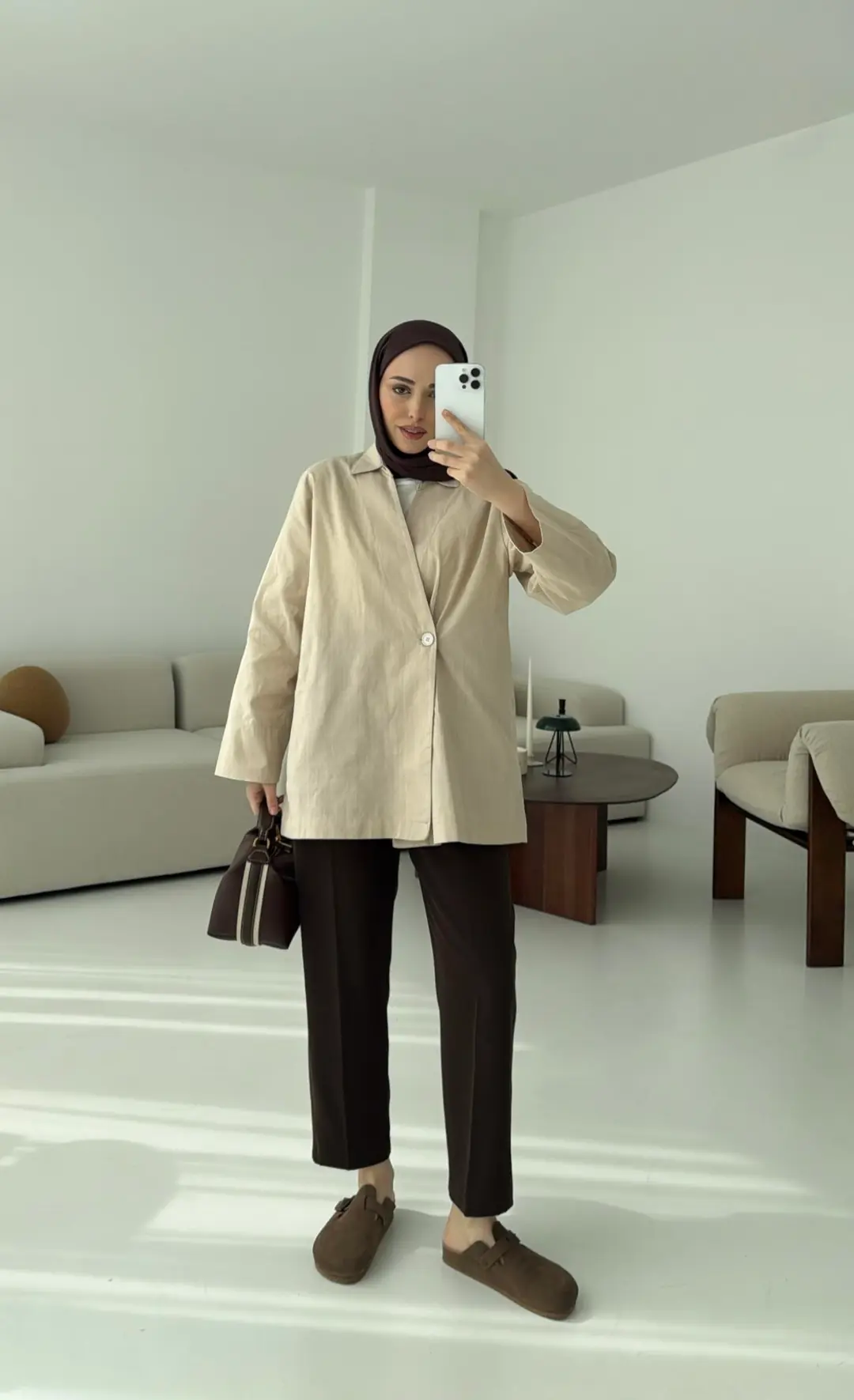 Tek Düğmeli Ceket - Görsel 3