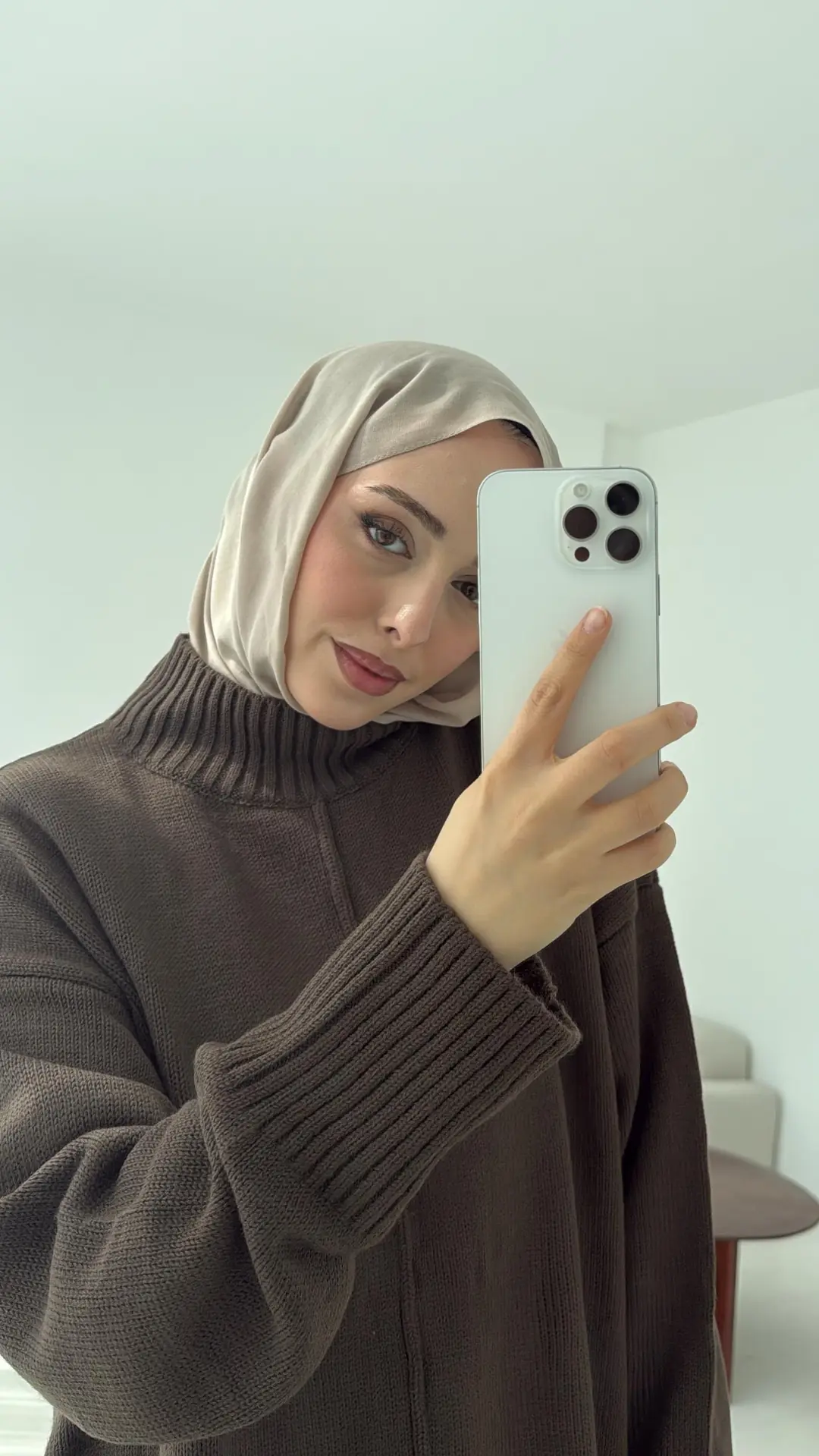 Tek Yaka Takım Kahve - Görsel 8