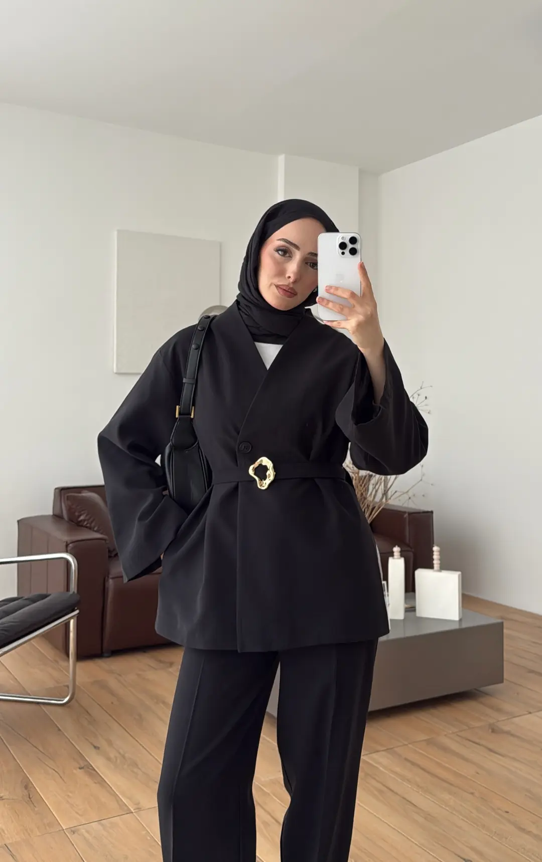 Toka Kemerli Takım Siyah - Görsel 7