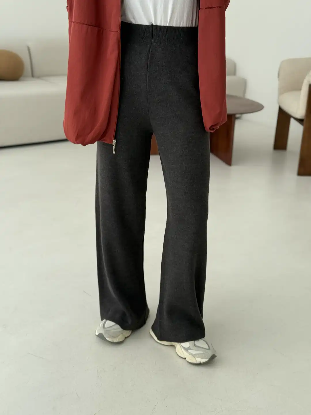 Triko Pantolon Antrasit - Görsel 3