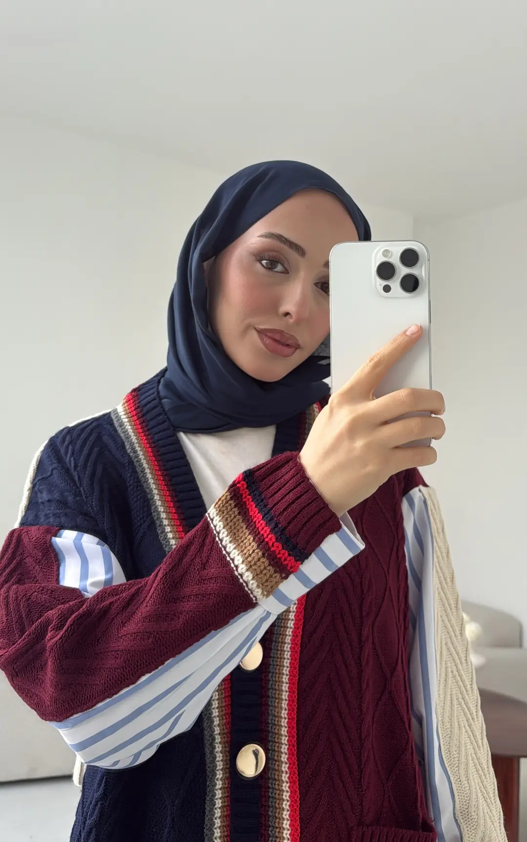 Twist Hırka Lacivert - Görsel 3