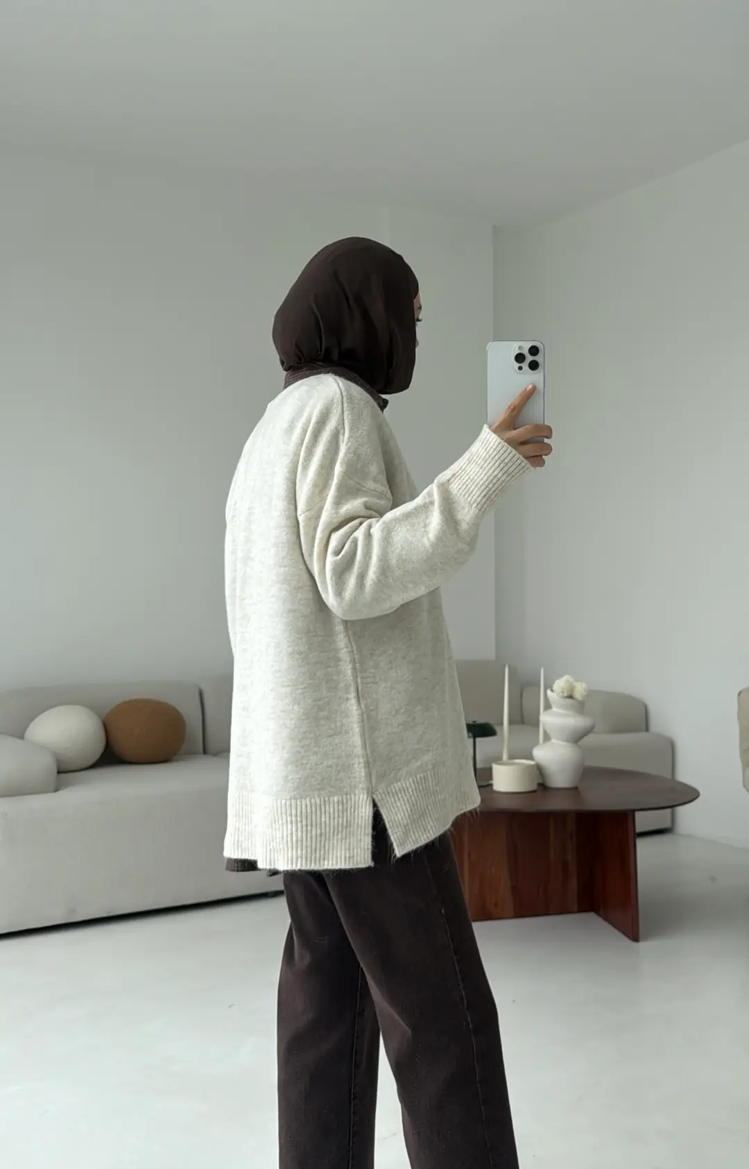 V yaka Kazak Bej - Görsel 6