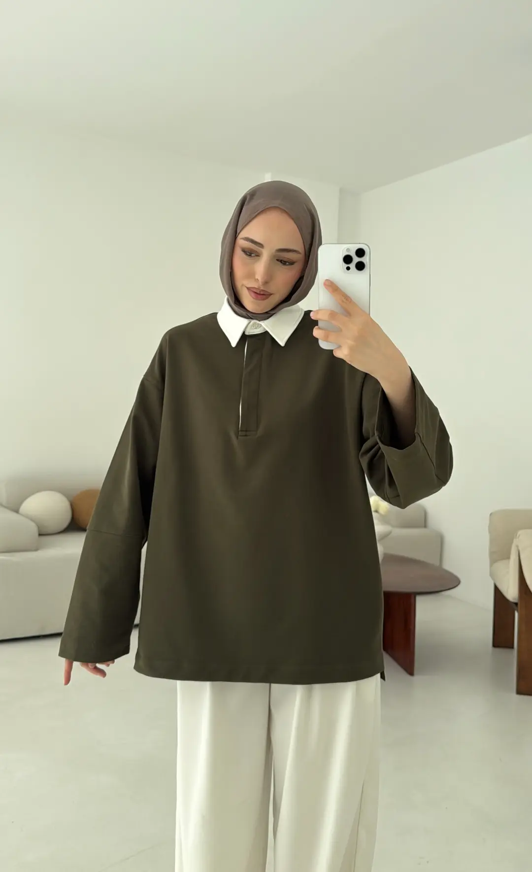 Varctiy Sweatshırt Haki - Görsel 4